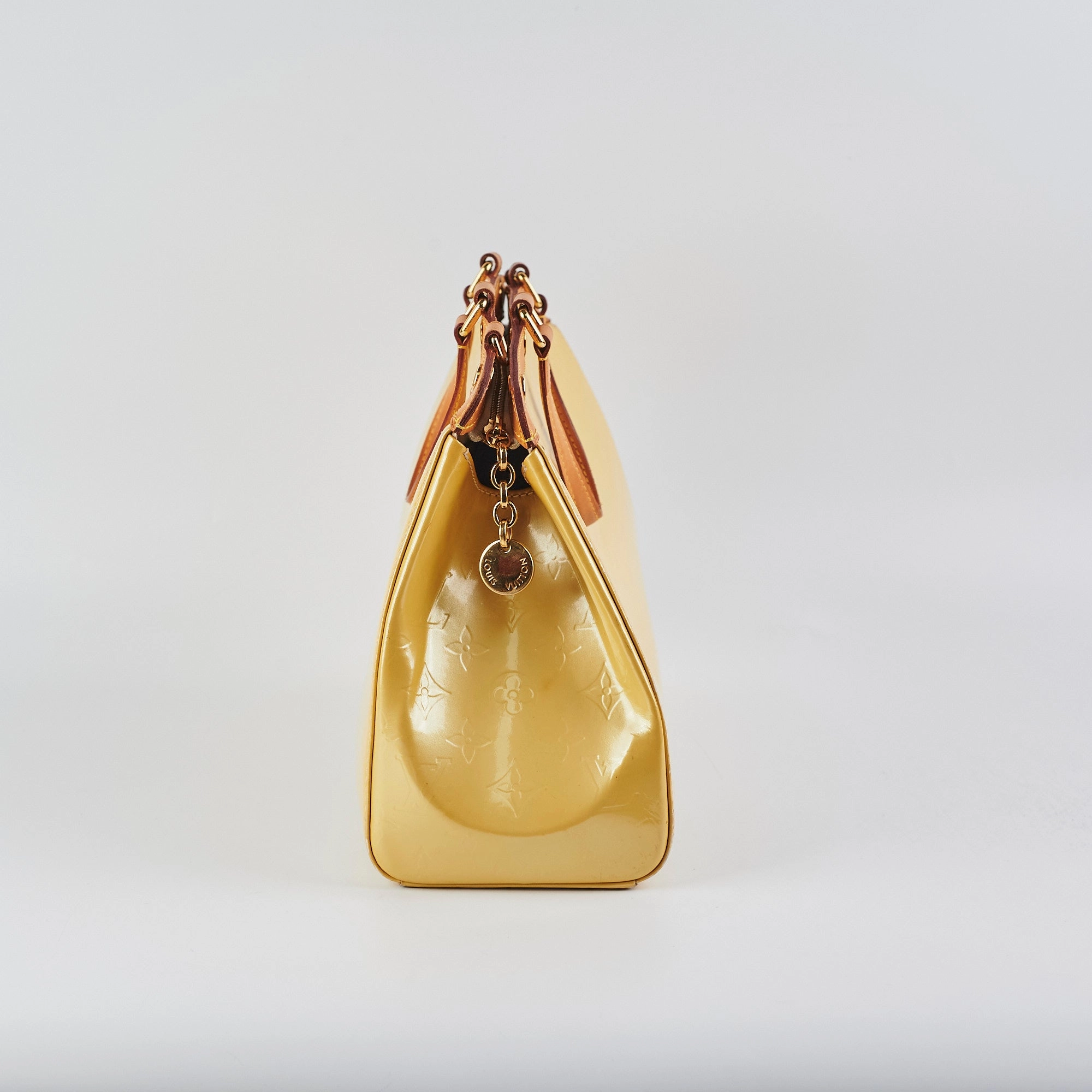 Louis Vuitton Brea Vernis MM Yellow