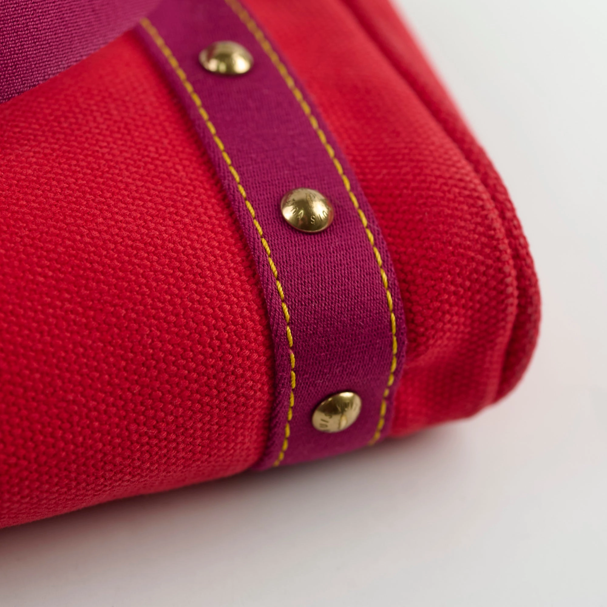 Louis Vuitton Canvas Tote Red