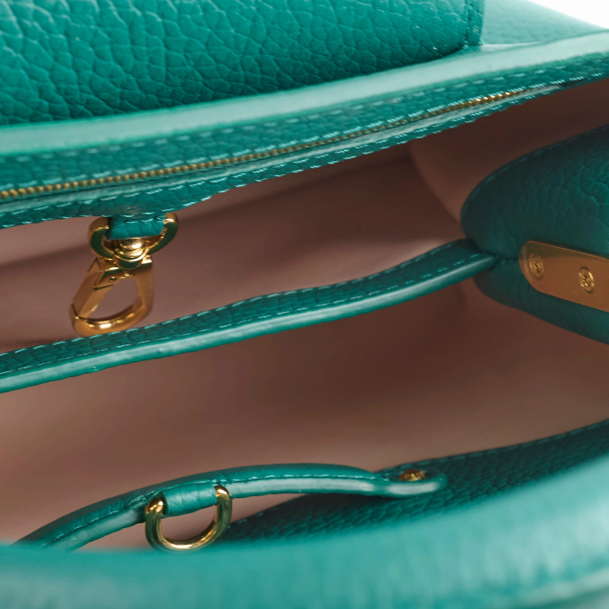Louis Vuitton Capucines BB Green 2024