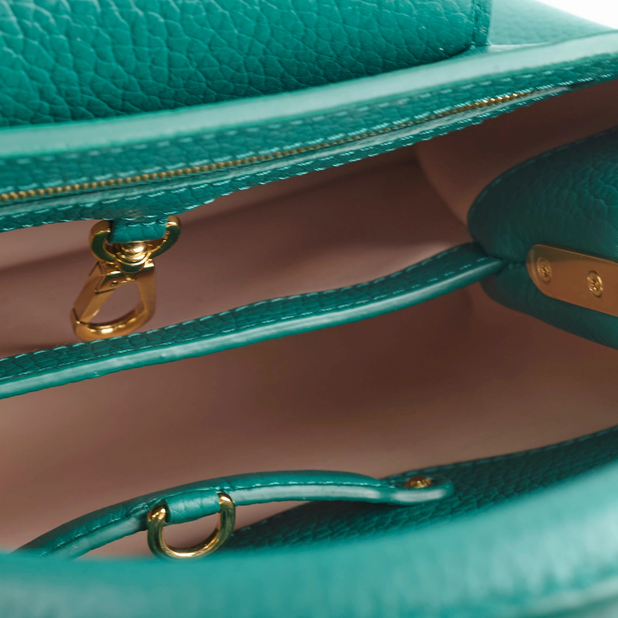 Louis Vuitton Capucines BB Green 2024