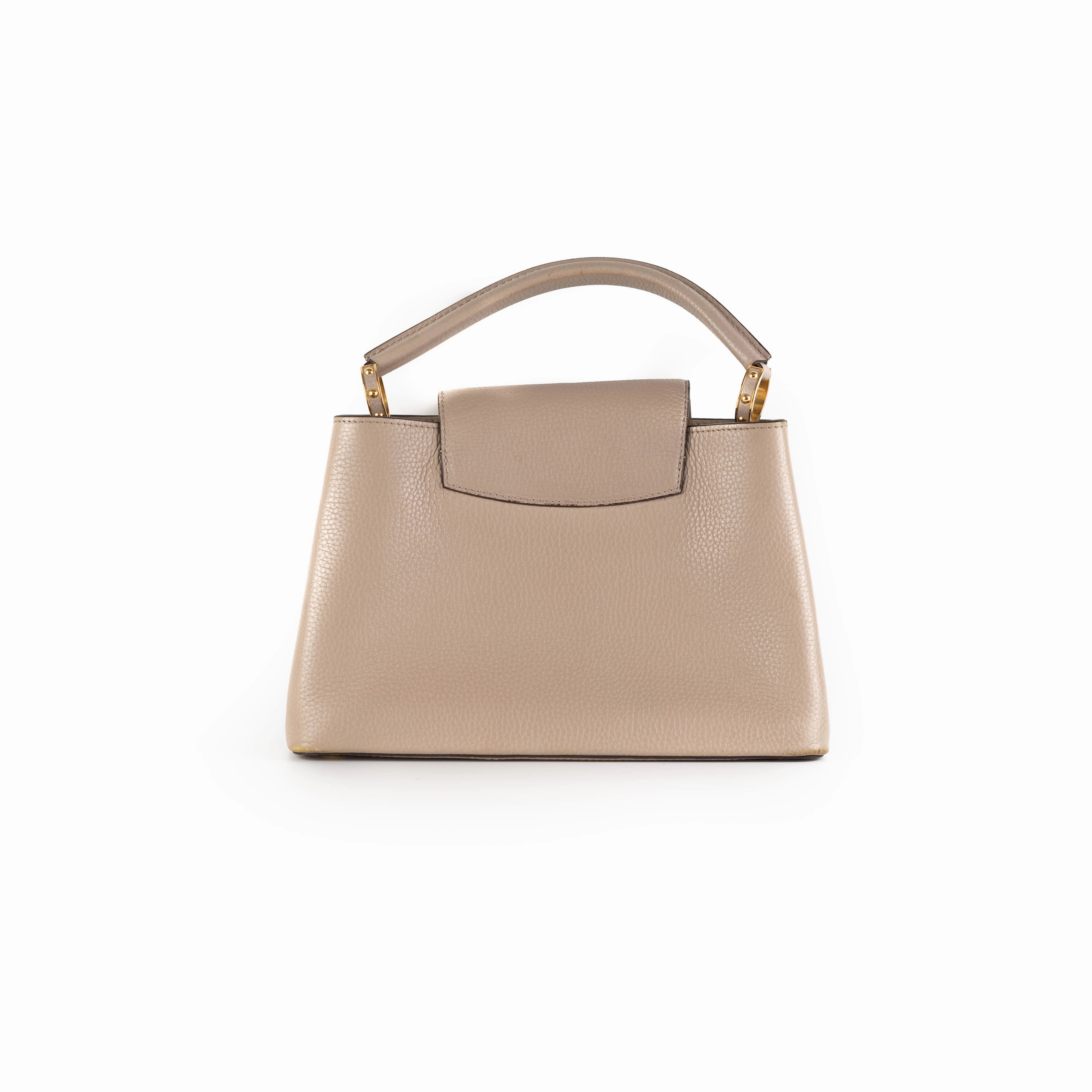 Louis Vuitton Capucines MM Bag Galet
