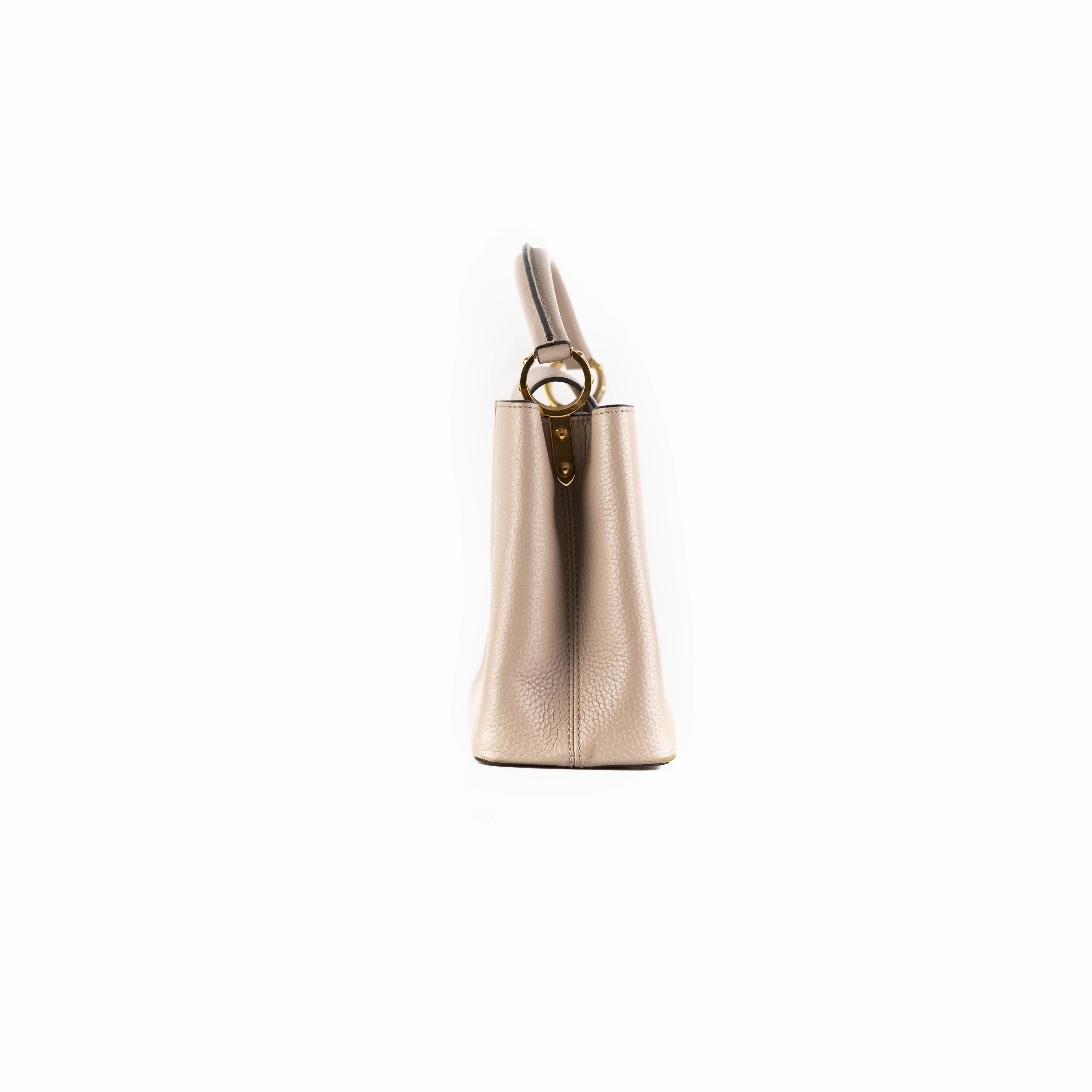 Louis Vuitton Capucines MM Bag Galet