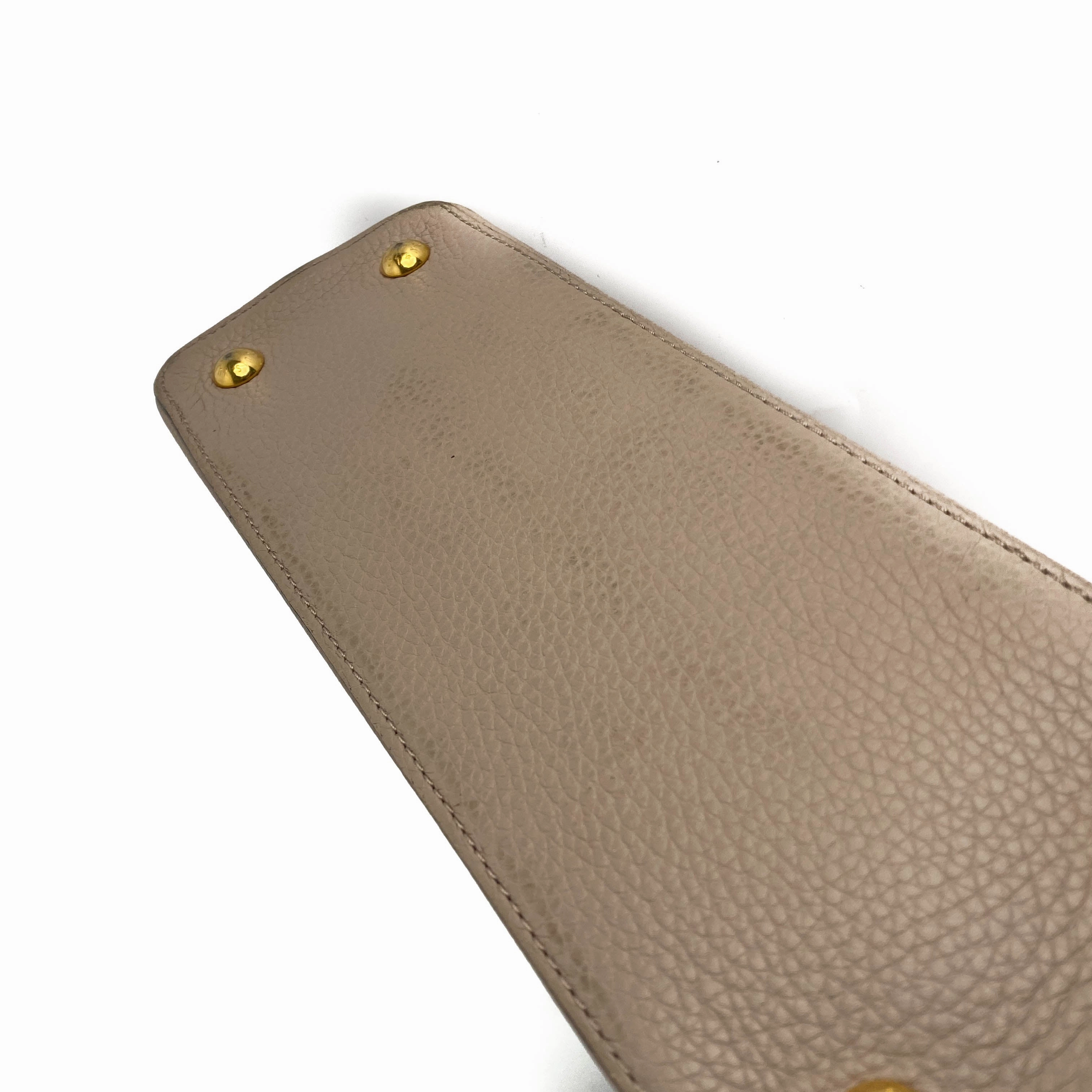 Louis Vuitton Capucines MM Bag Galet
