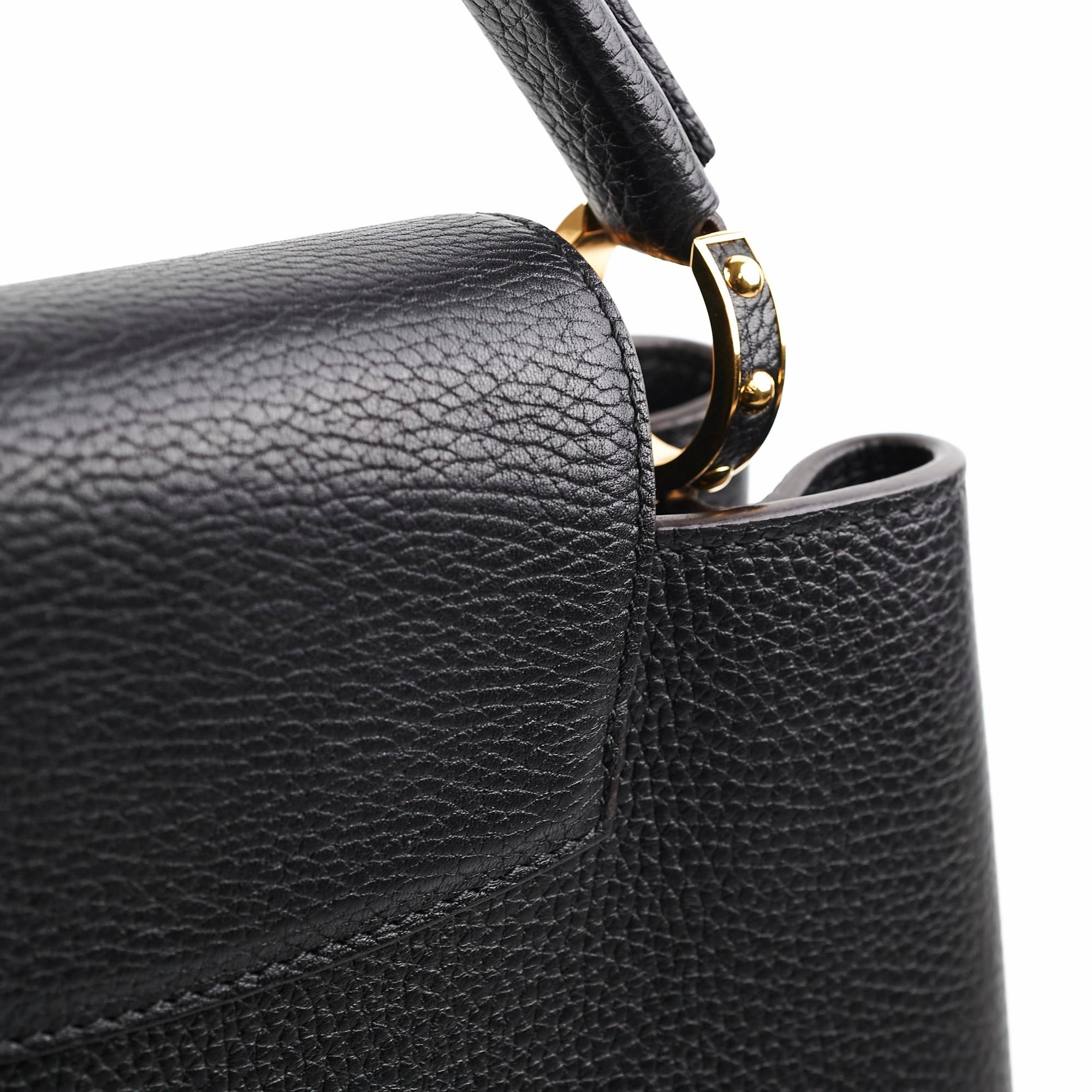 Louis Vuitton Capucines PM Black
