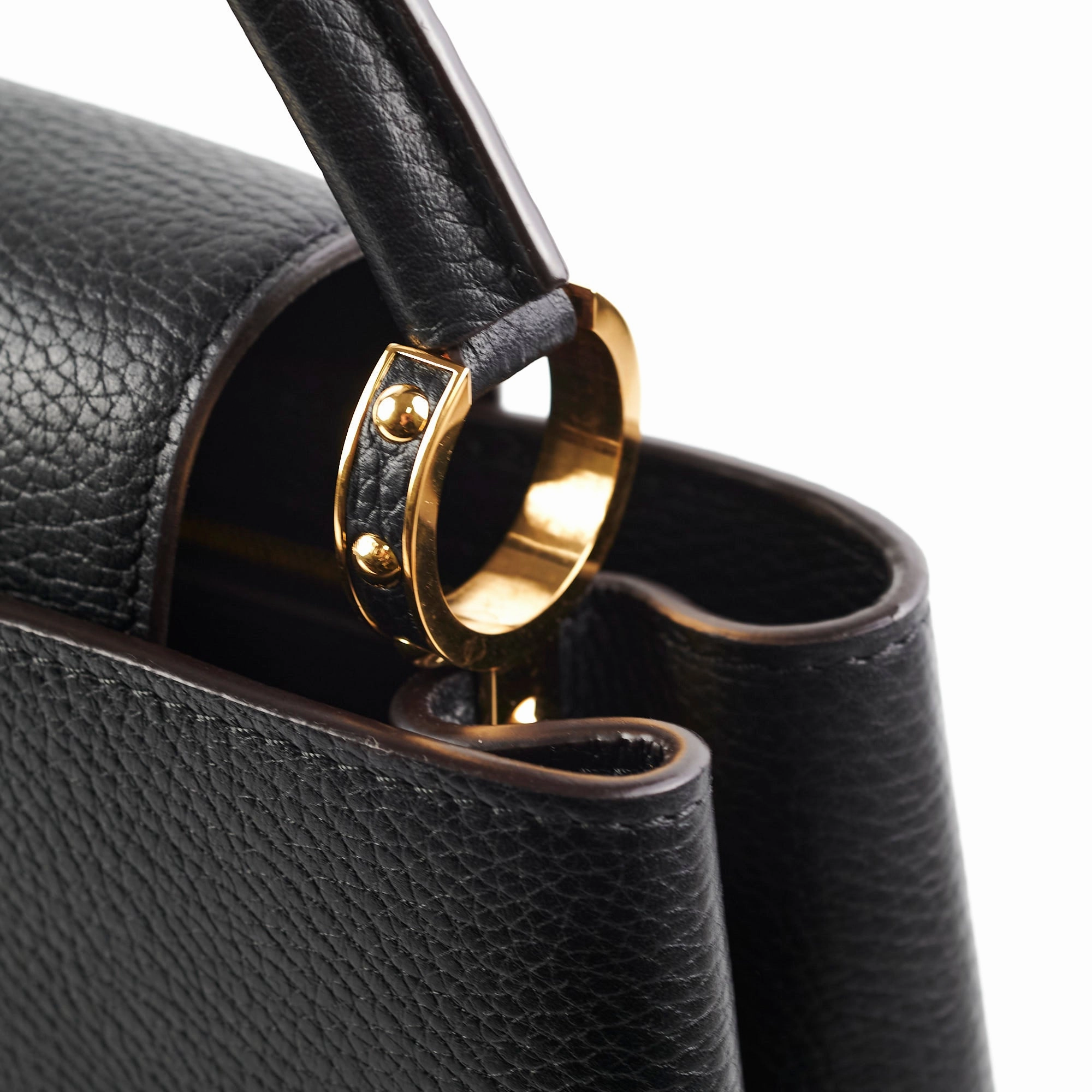 Louis Vuitton Capucines PM Black