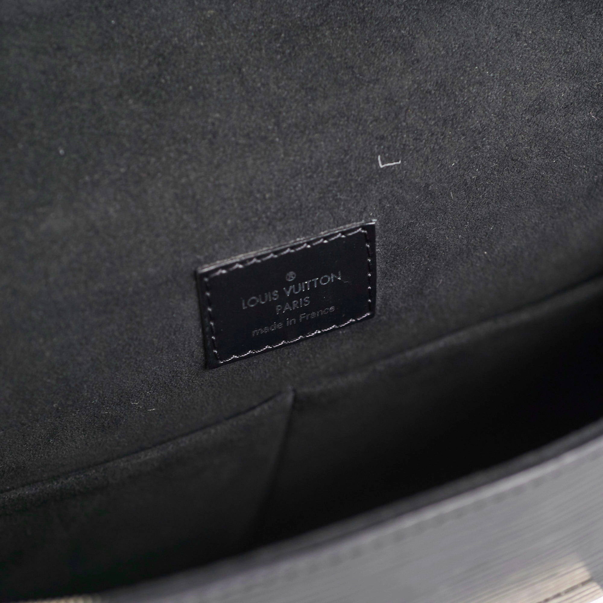 Louis Vuitton Cluny MM Epi Black Bag