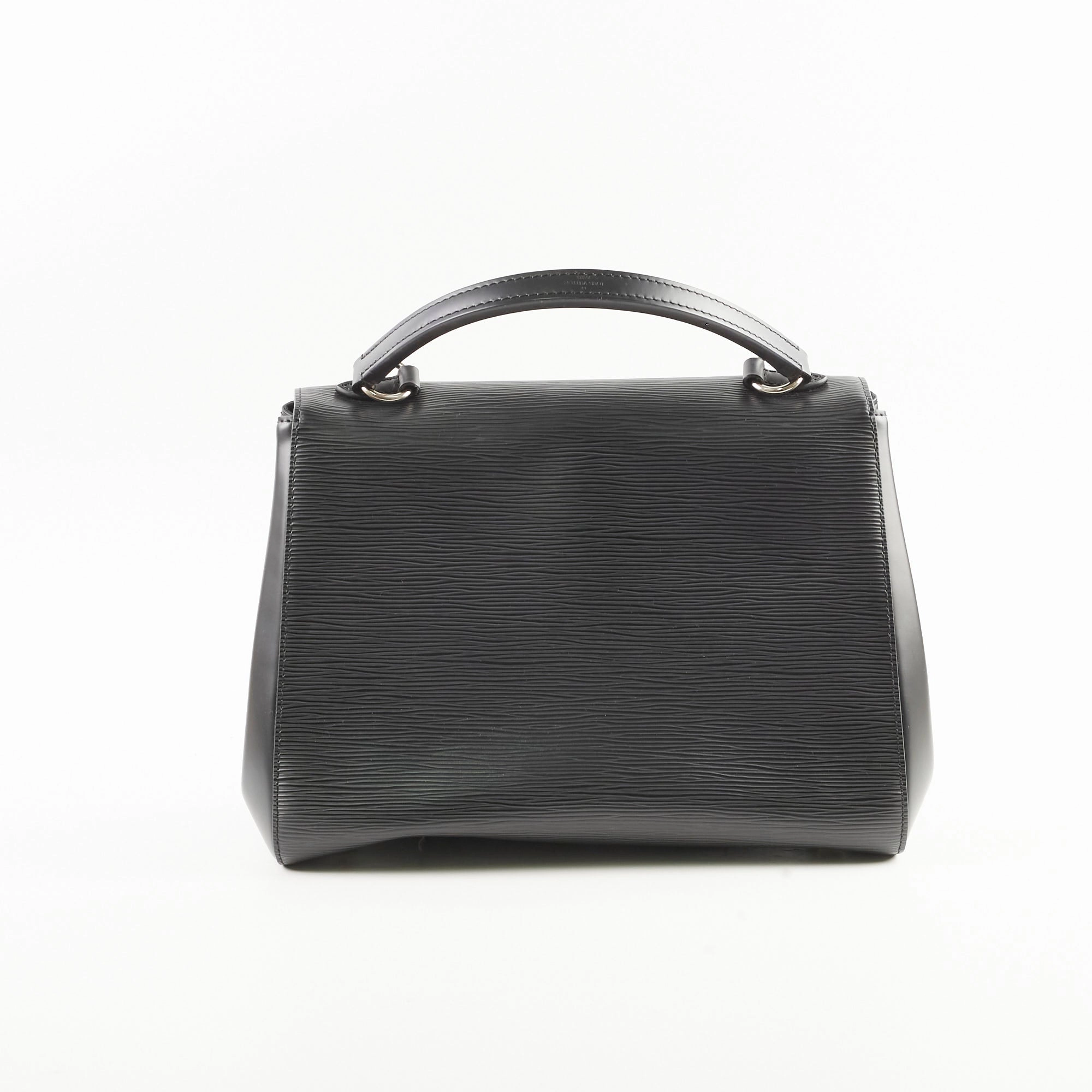 Louis Vuitton Cluny MM Epi Black Shoulder Bag