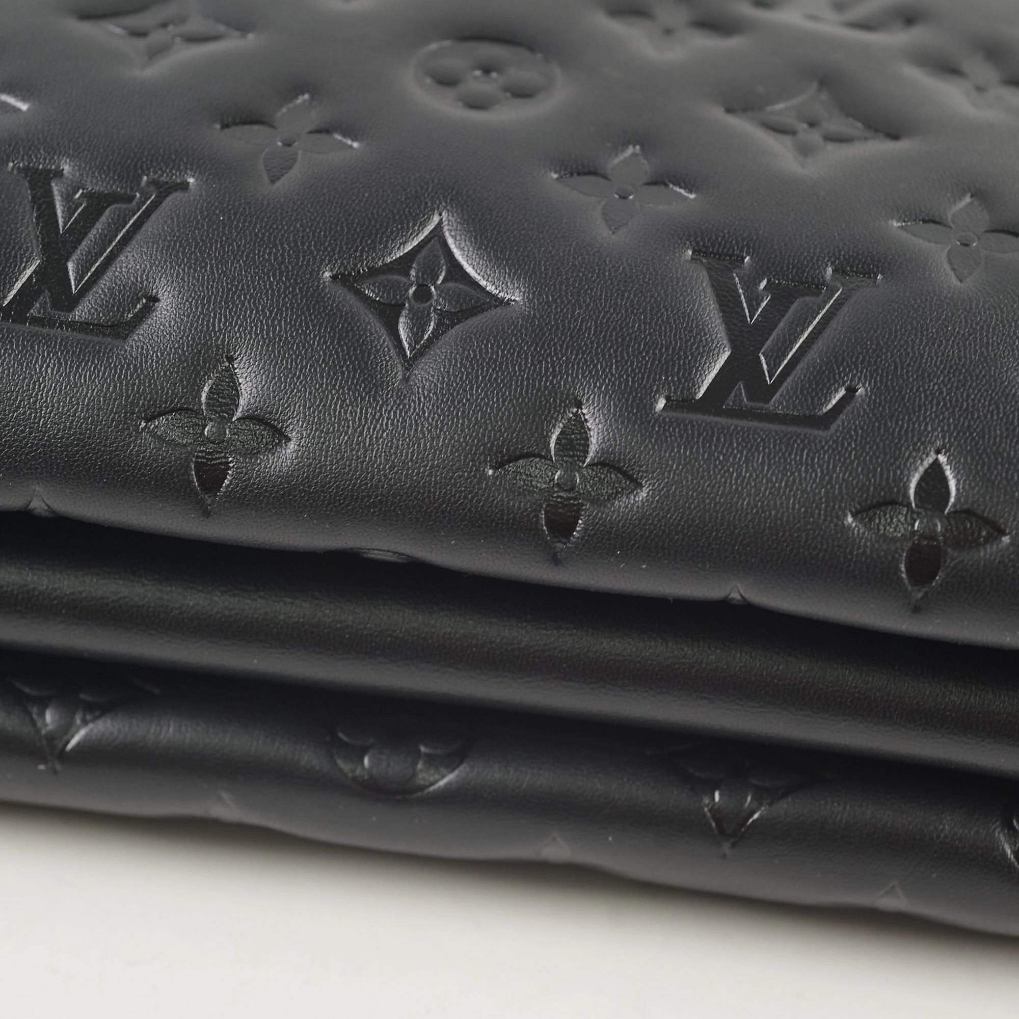 Louis Vuitton Coussin MM Black Microchip