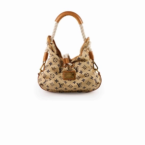 Louis Vuitton Cruise Line Bulles MM Nylon Shoulder Bag