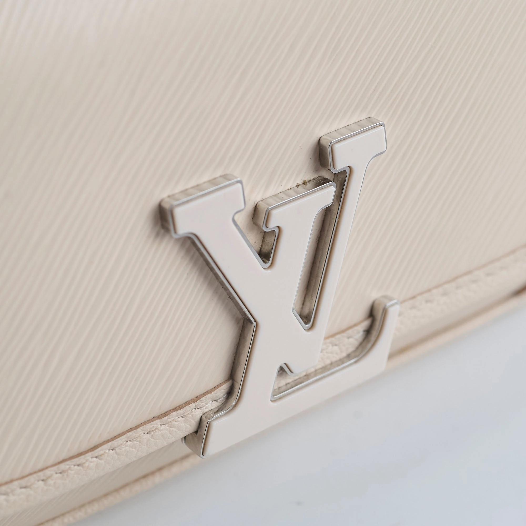 Louis Vuitton Epi Buci Bag White