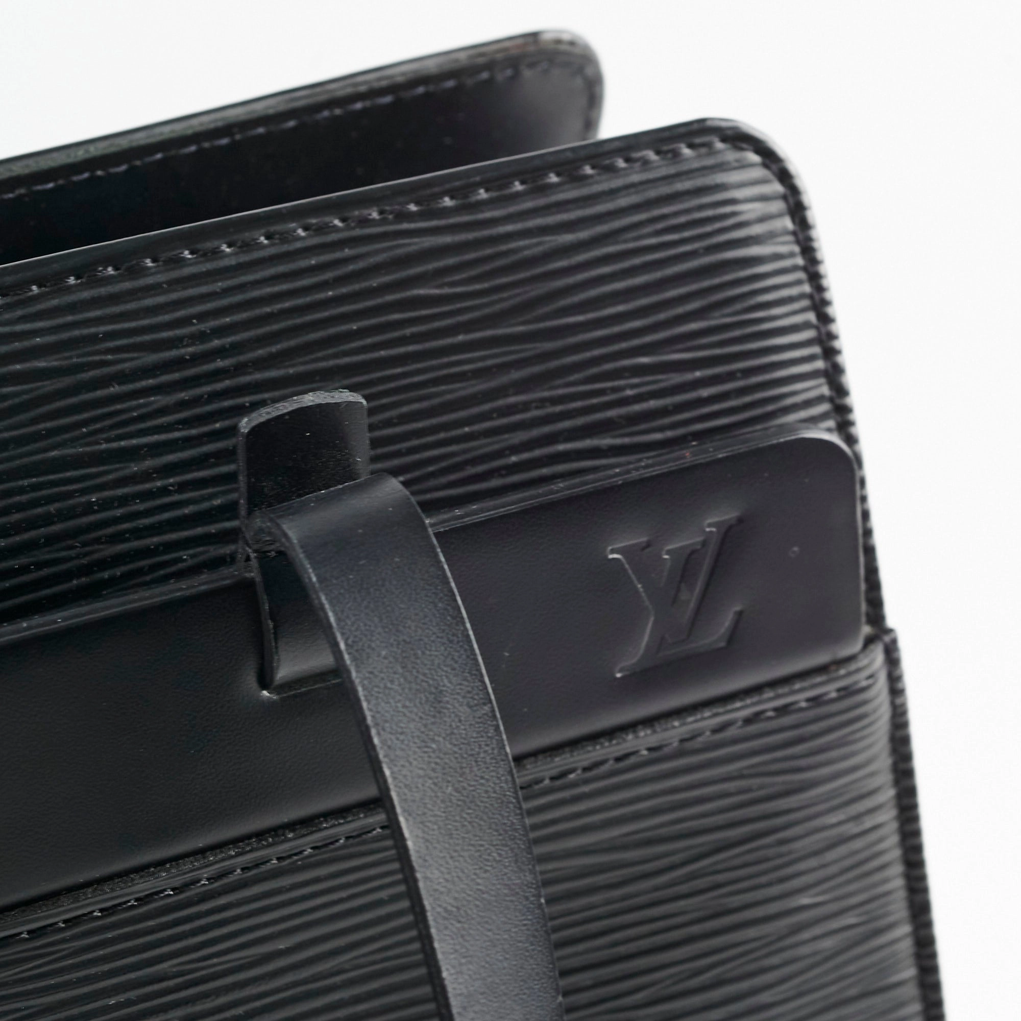 Louis Vuitton Epi Croisette PM Bag Black