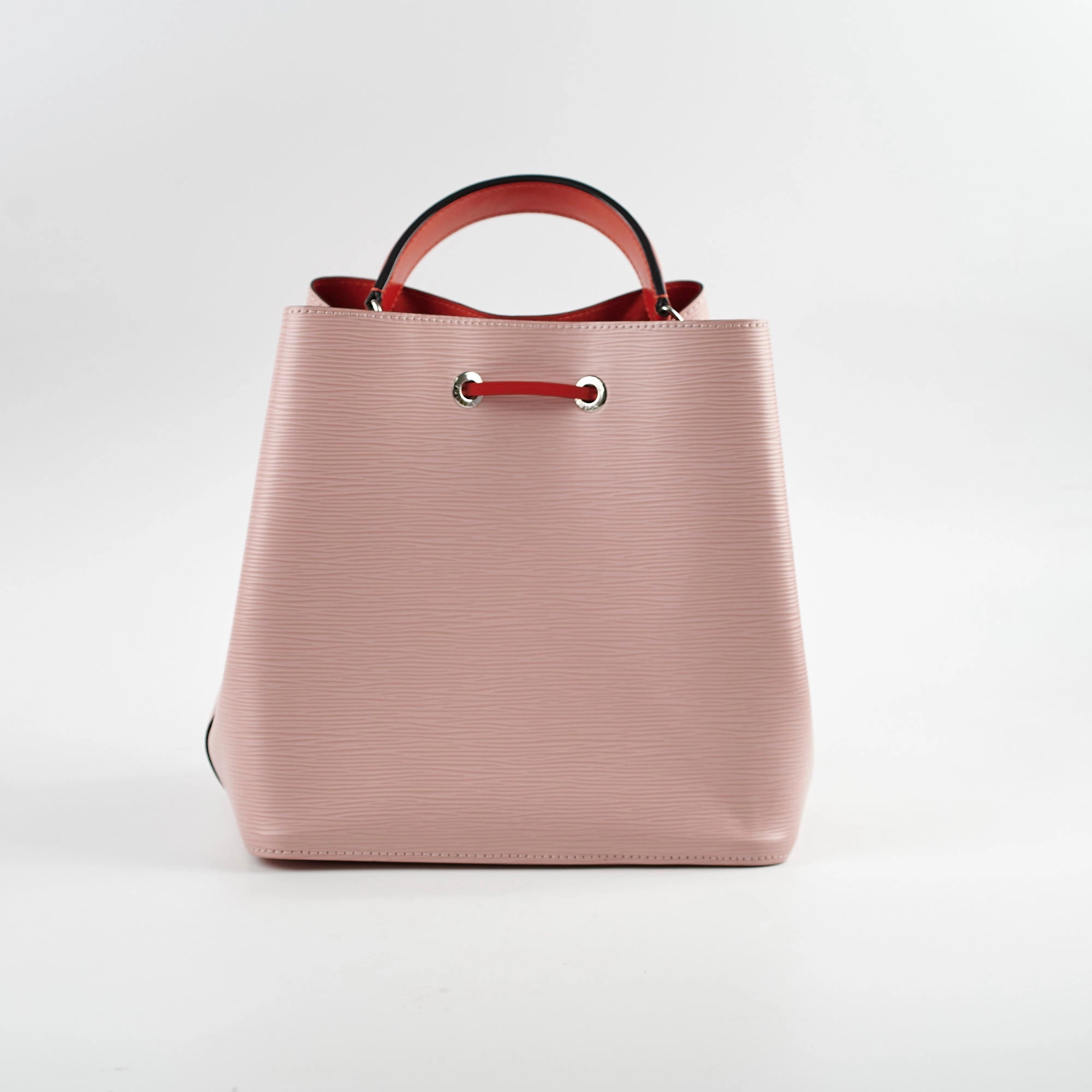 Louis Vuitton Epi Neo Noe Epi Rose Ballerine Bucket Bag