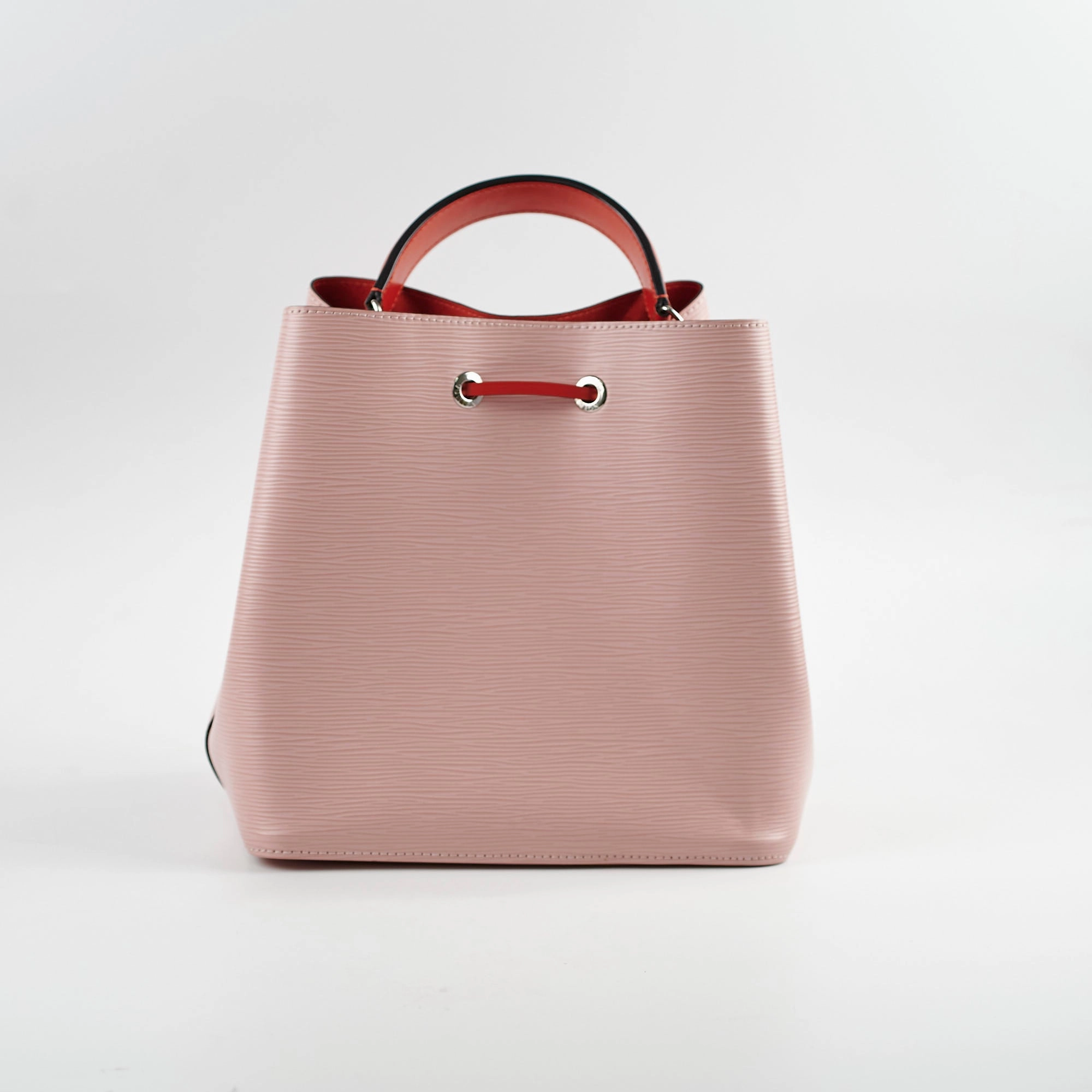 Louis Vuitton Epi Neo Noe Epi Rose Ballerine Bucket Bag