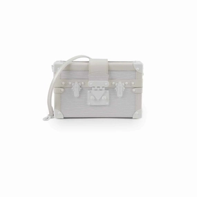Louis Vuitton Epi Petite Malle White Monochromatic