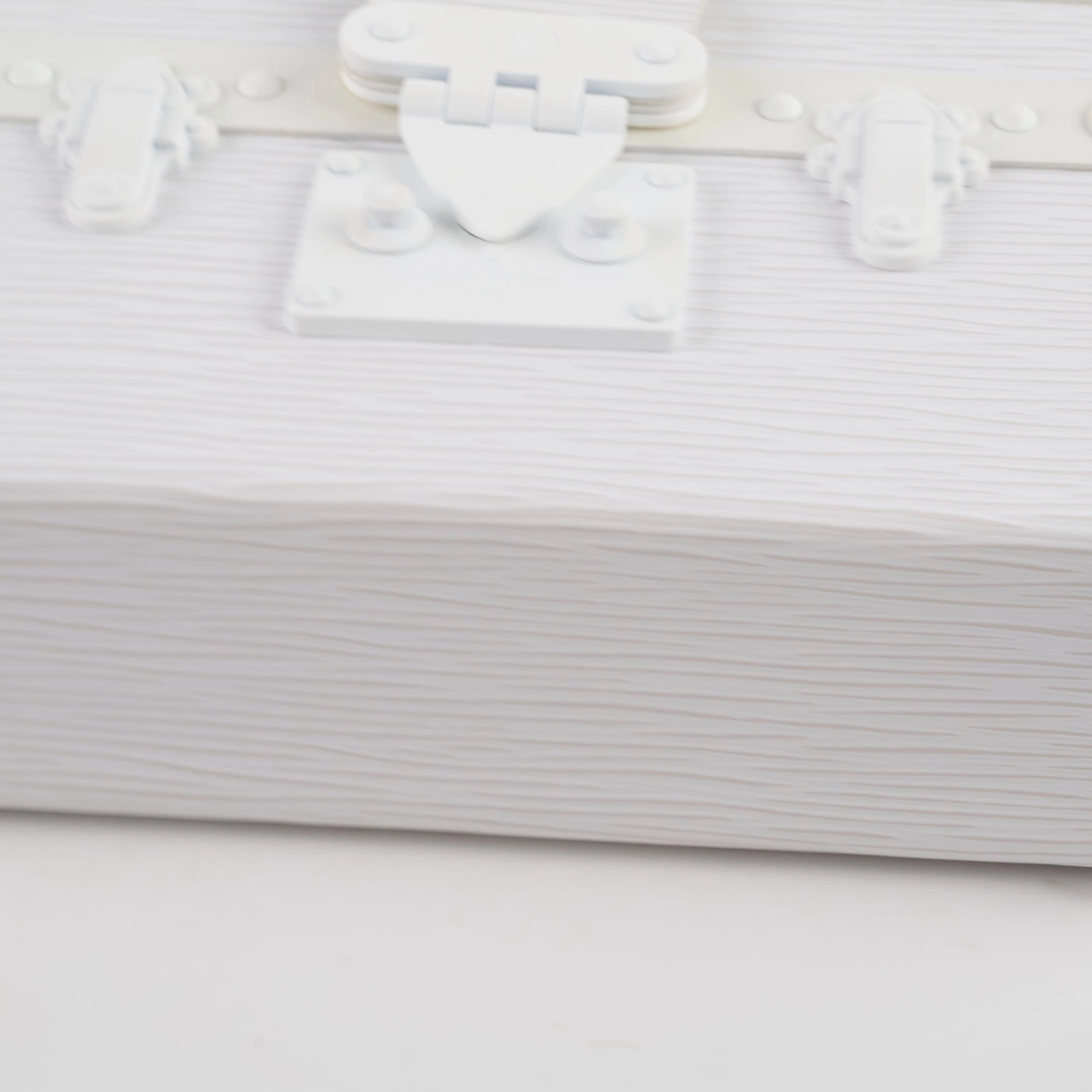 Louis Vuitton Epi Petite Malle White Monochromatic