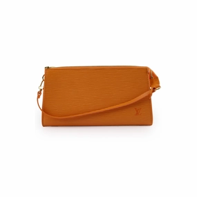 Louis Vuitton Epi Pochette Orange