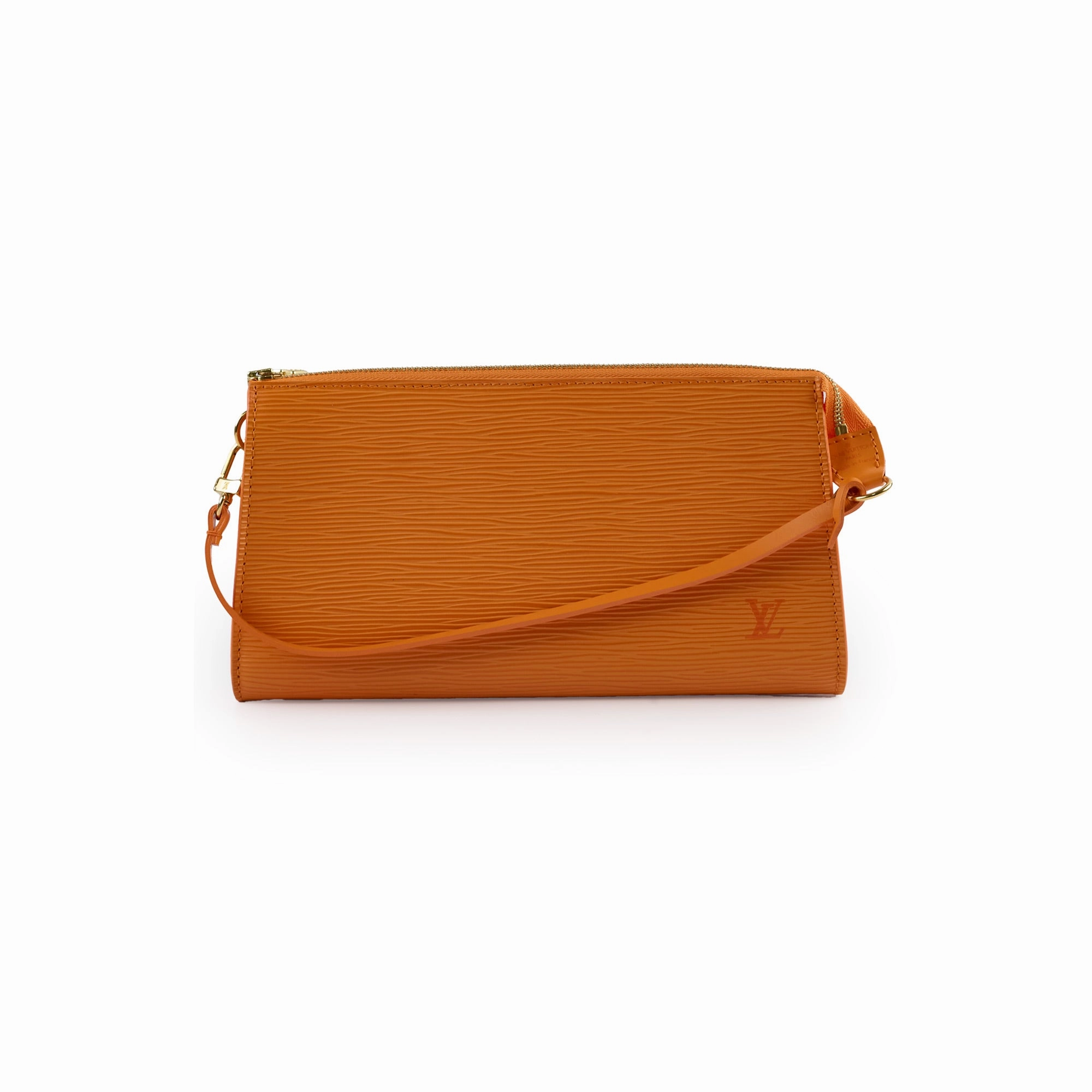 Louis Vuitton Epi Pochette Orange