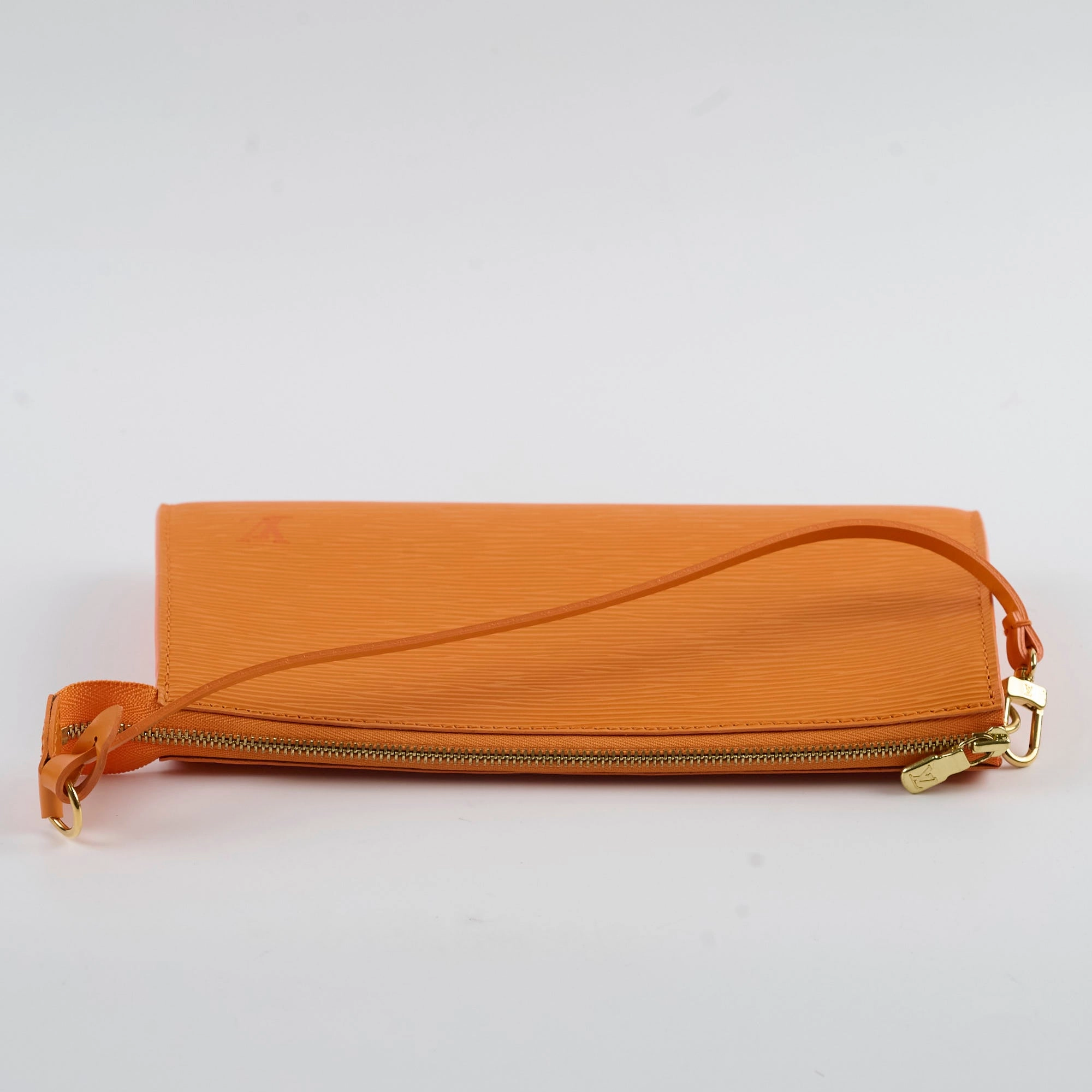 Louis Vuitton Epi Pochette Orange