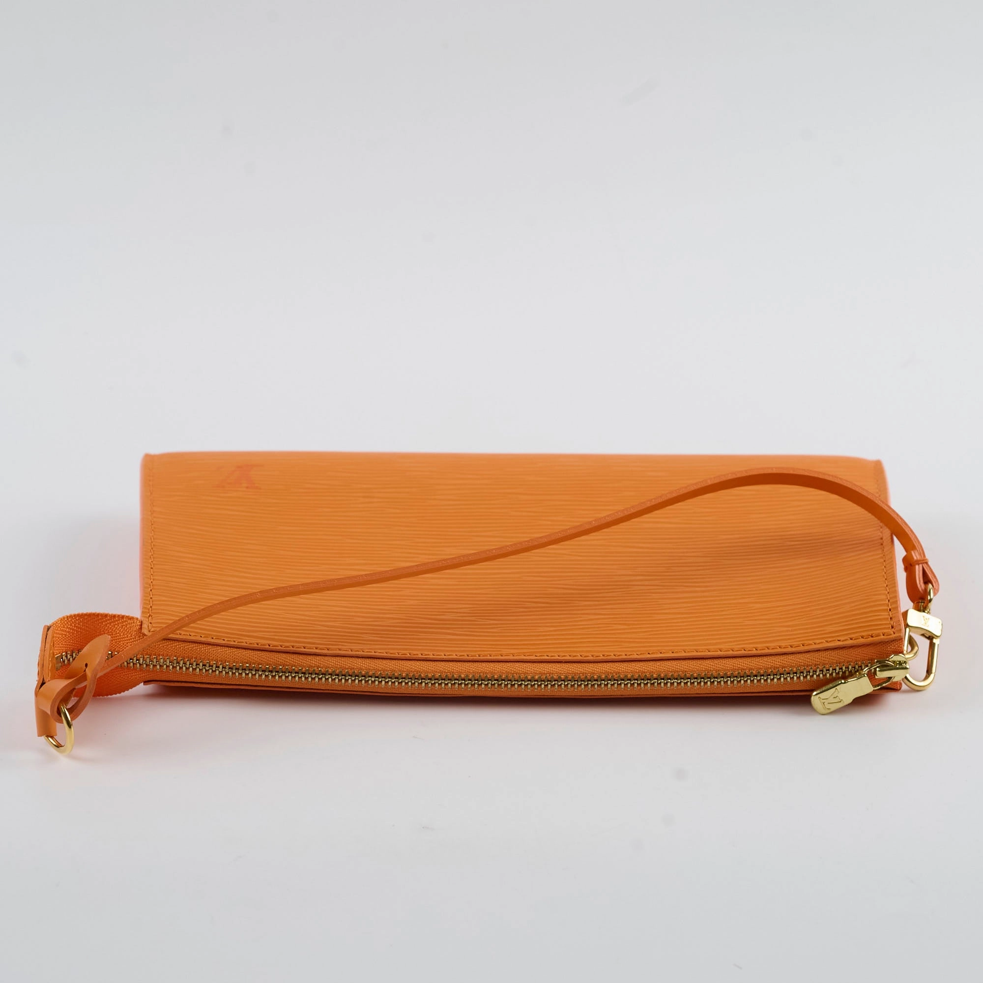 Louis Vuitton Epi Pochette Orange