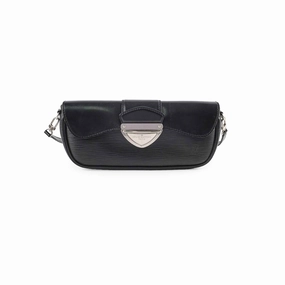 Louis Vuitton Epi Shoulder Bag Black