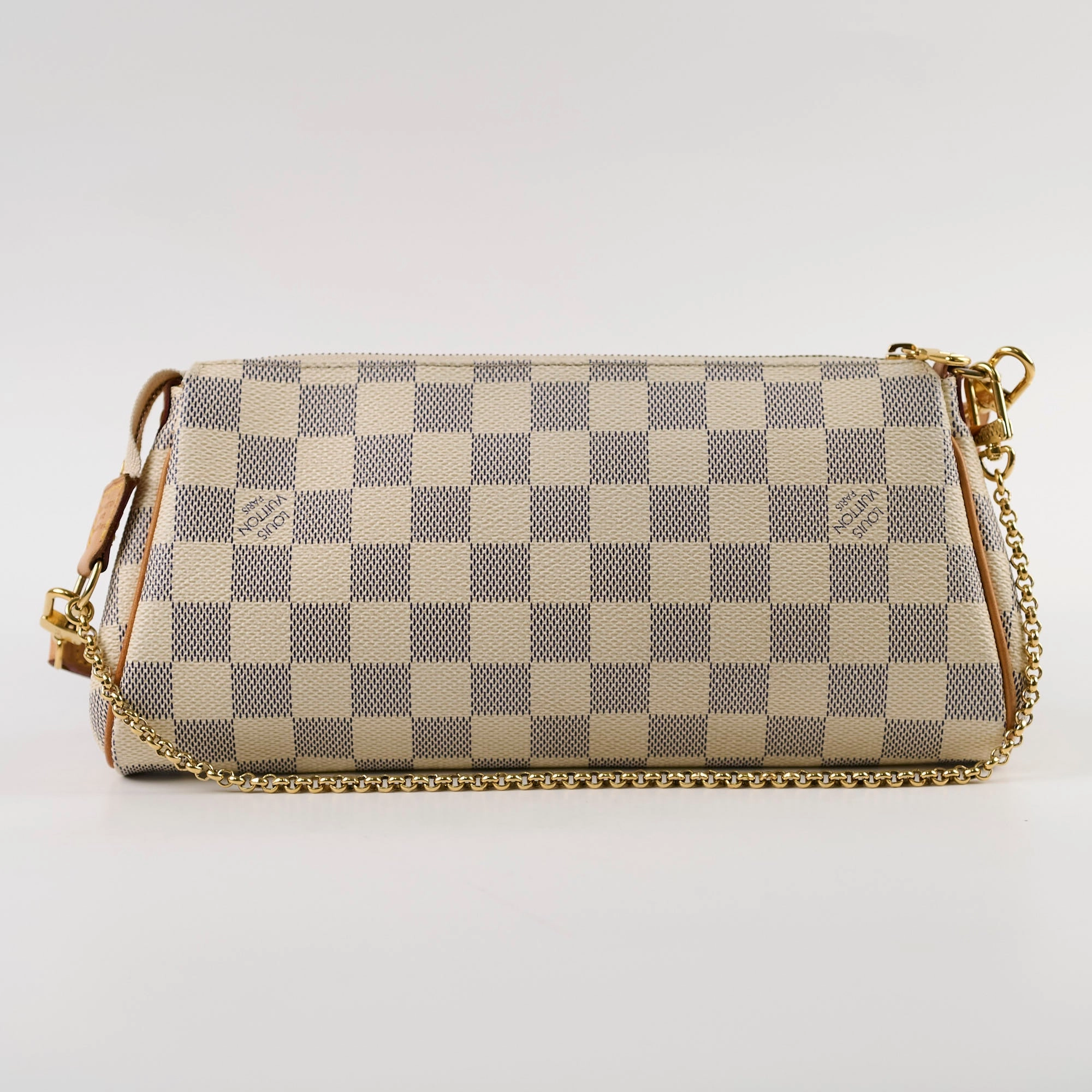 Louis Vuitton Eva Clutch Damier Azur