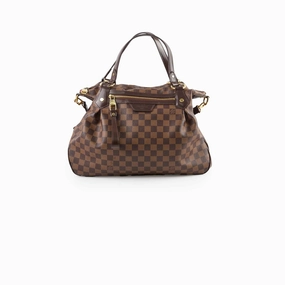 Louis Vuitton Evora Damier Ebene Shoulder Bag