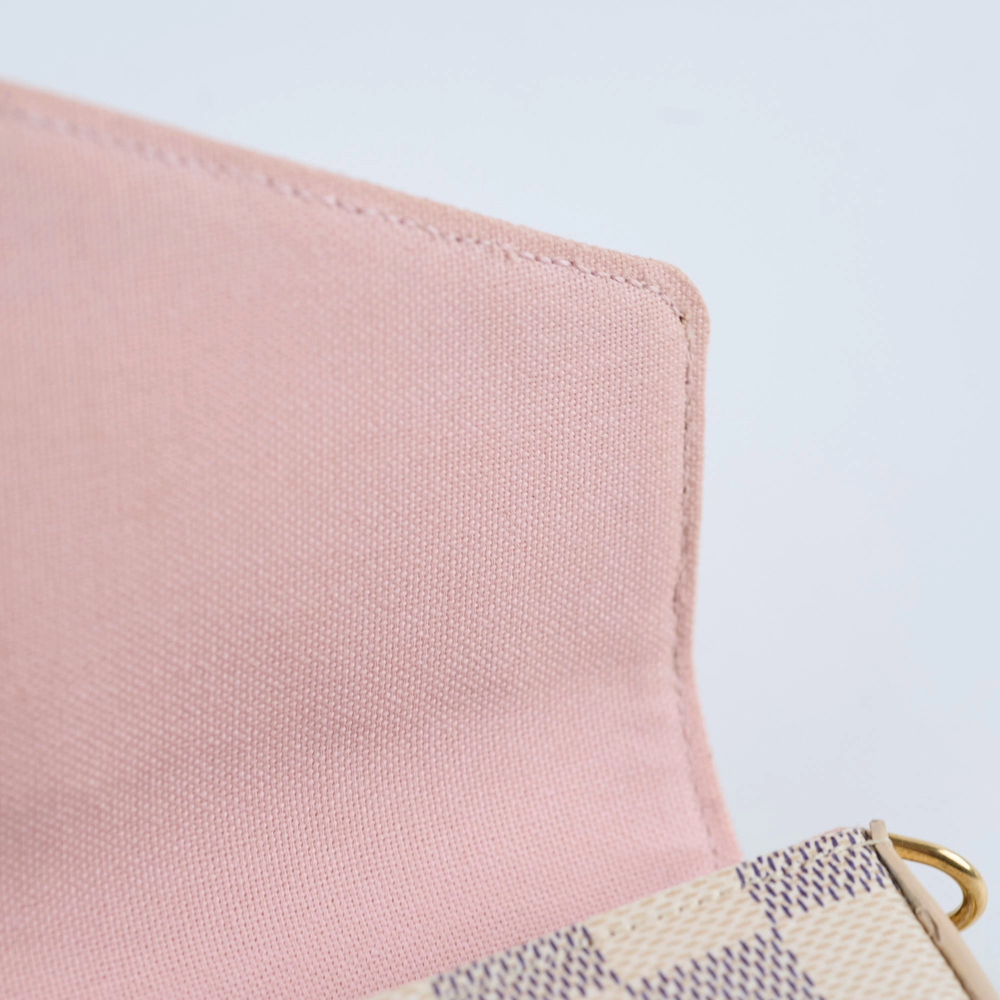 Louis Vuitton Felicie Crossbody clutch Damier Azur