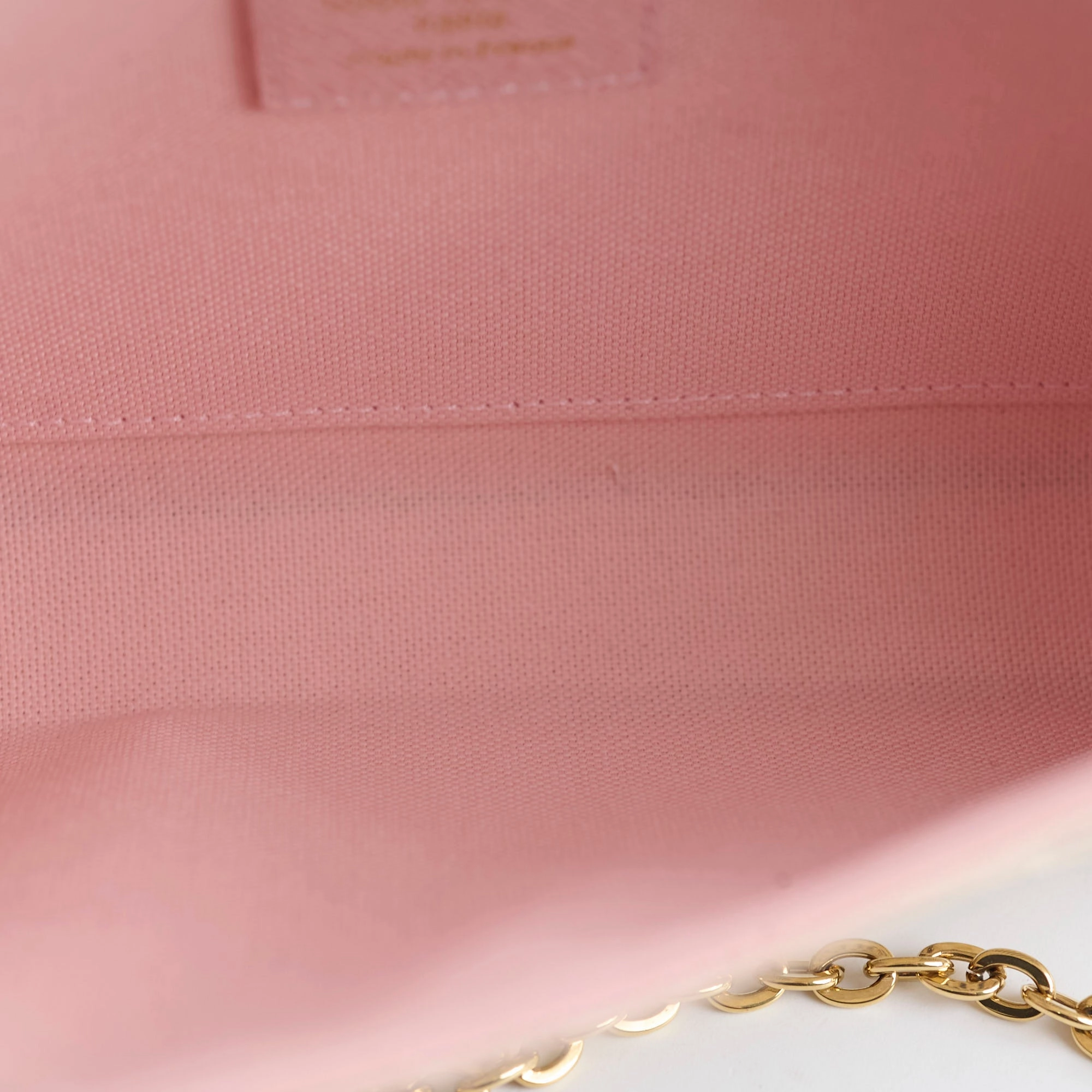 Louis Vuitton Felicie Crossbody clutch Damier Azur