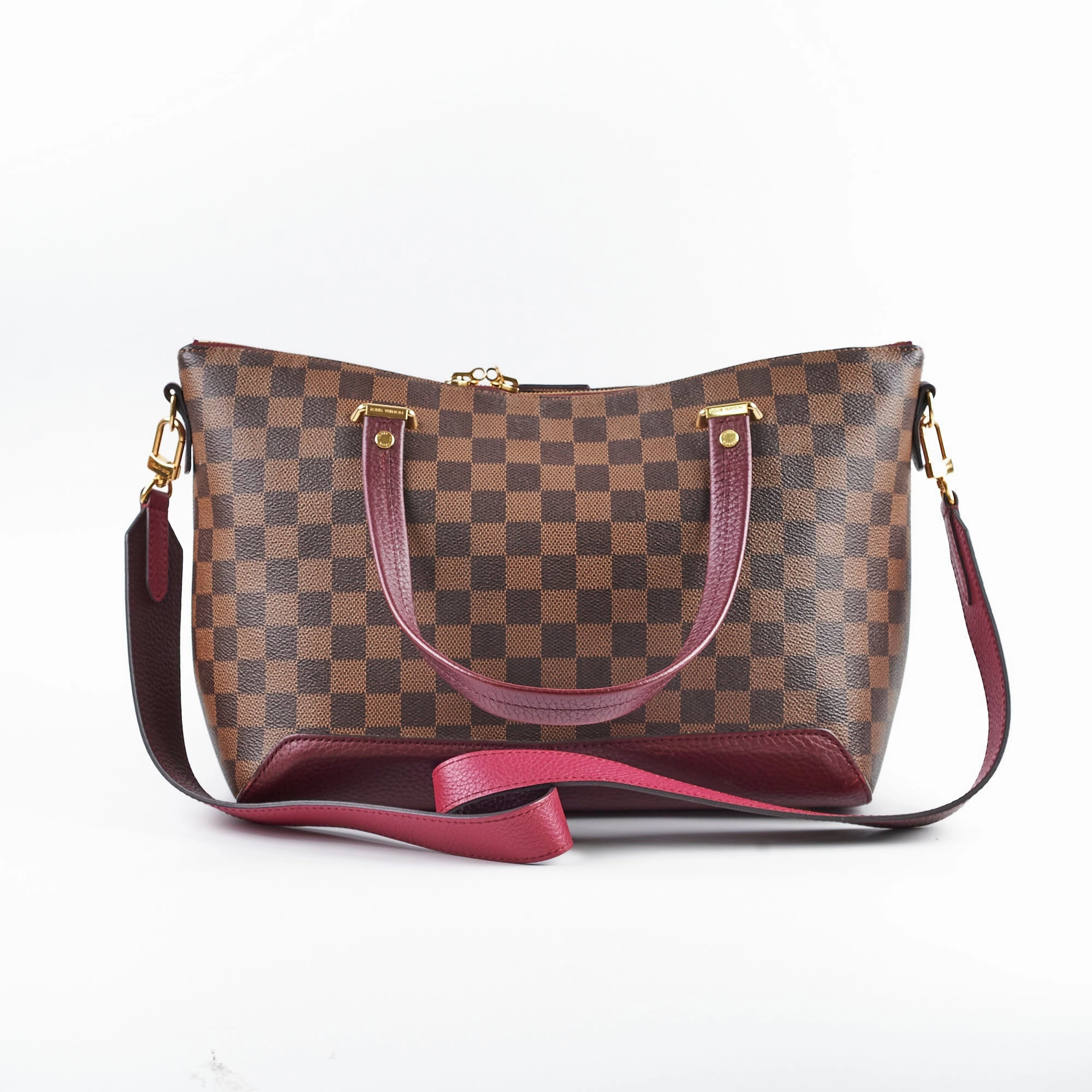 Louis Vuitton Hyde Park Damier Ebene Fuschia