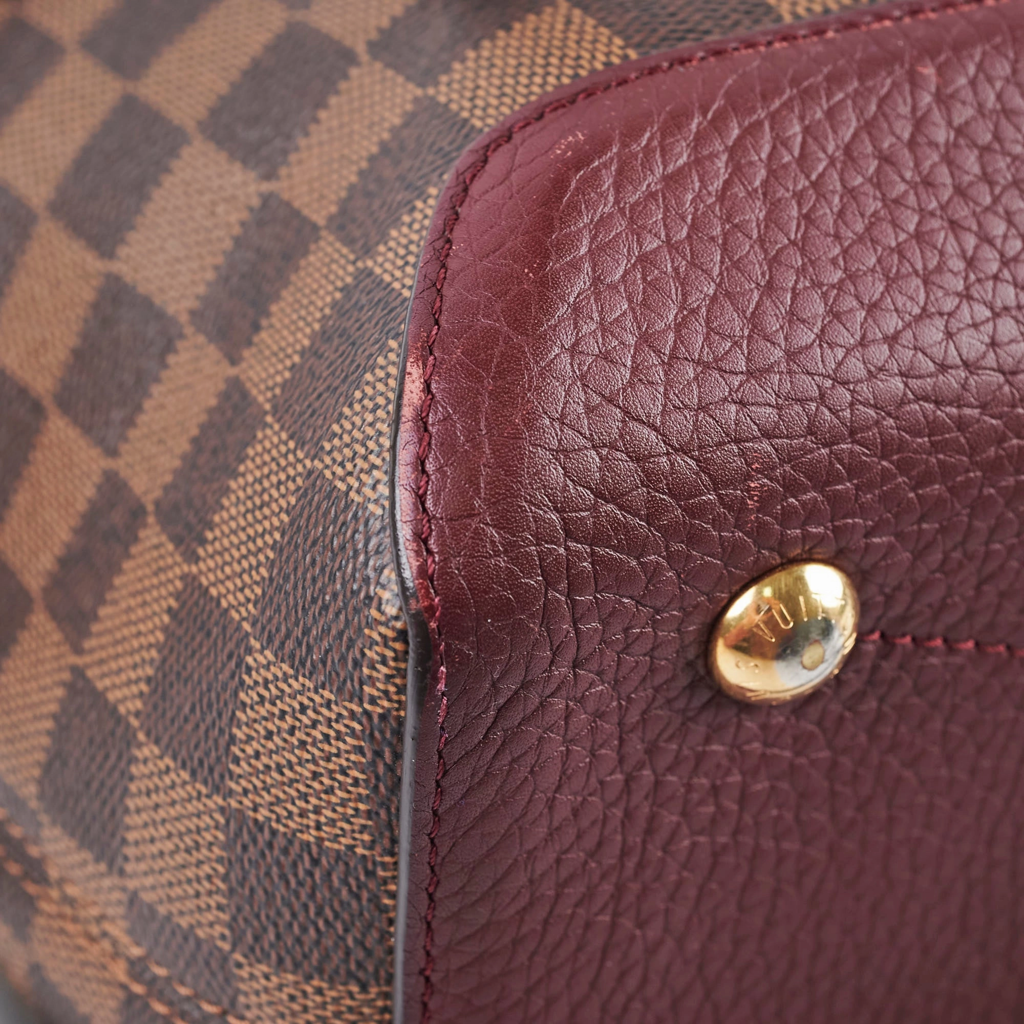 Louis Vuitton Hyde Park Damier Ebene Fuschia