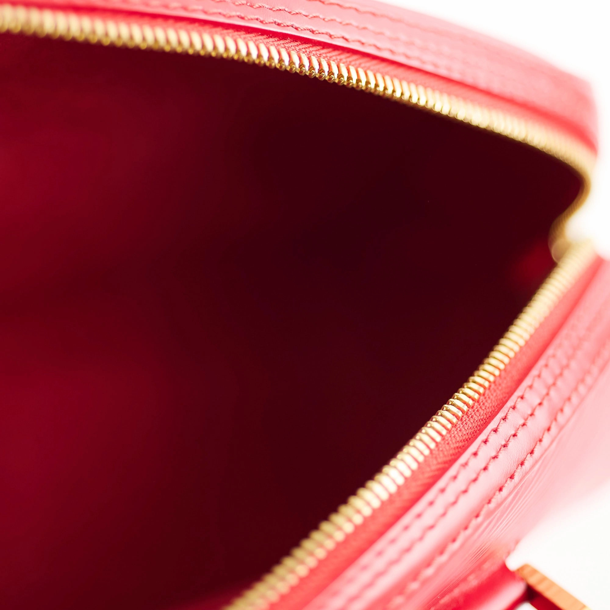 Louis Vuitton Jasmine Red Epi Bag
