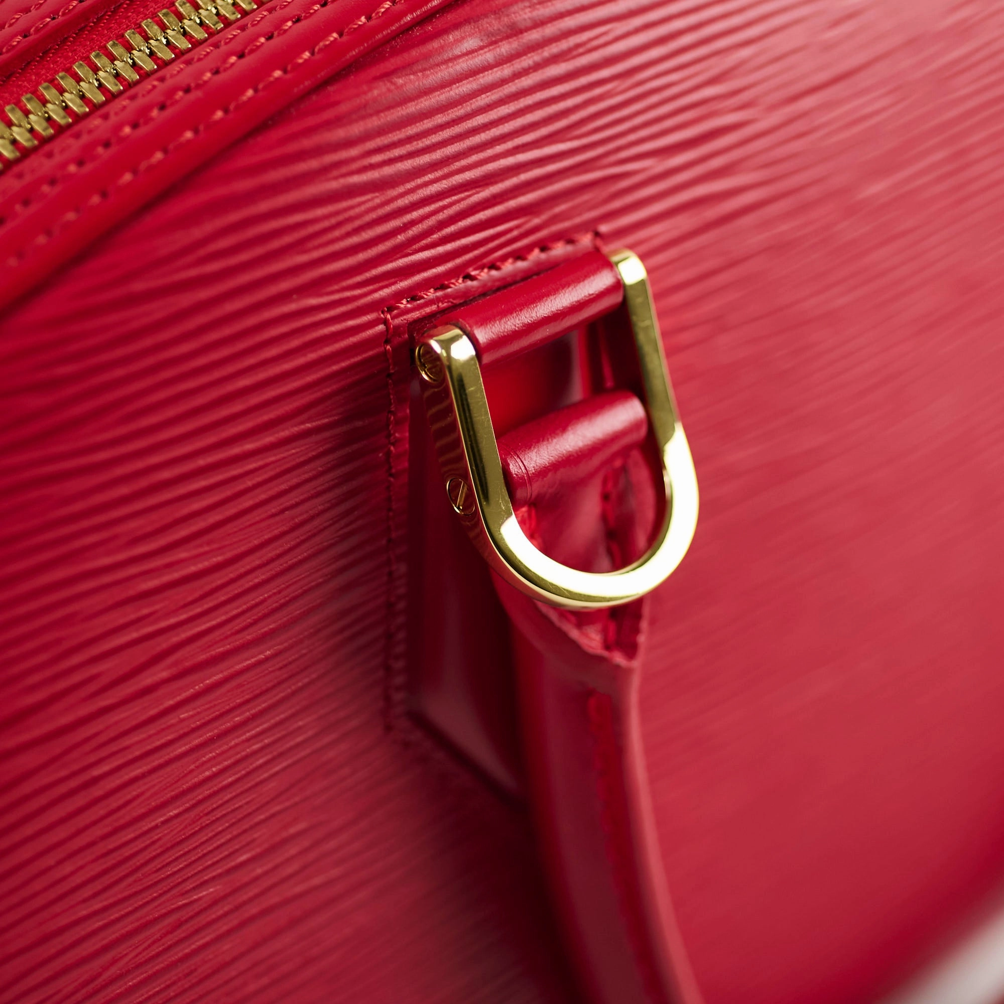 Louis Vuitton Jasmine Red Epi Bag