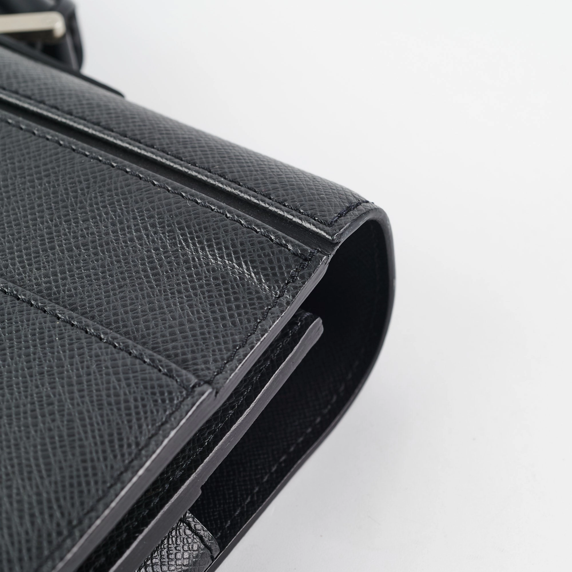 Louis Vuitton Laguito Business Briefcase Bag Black