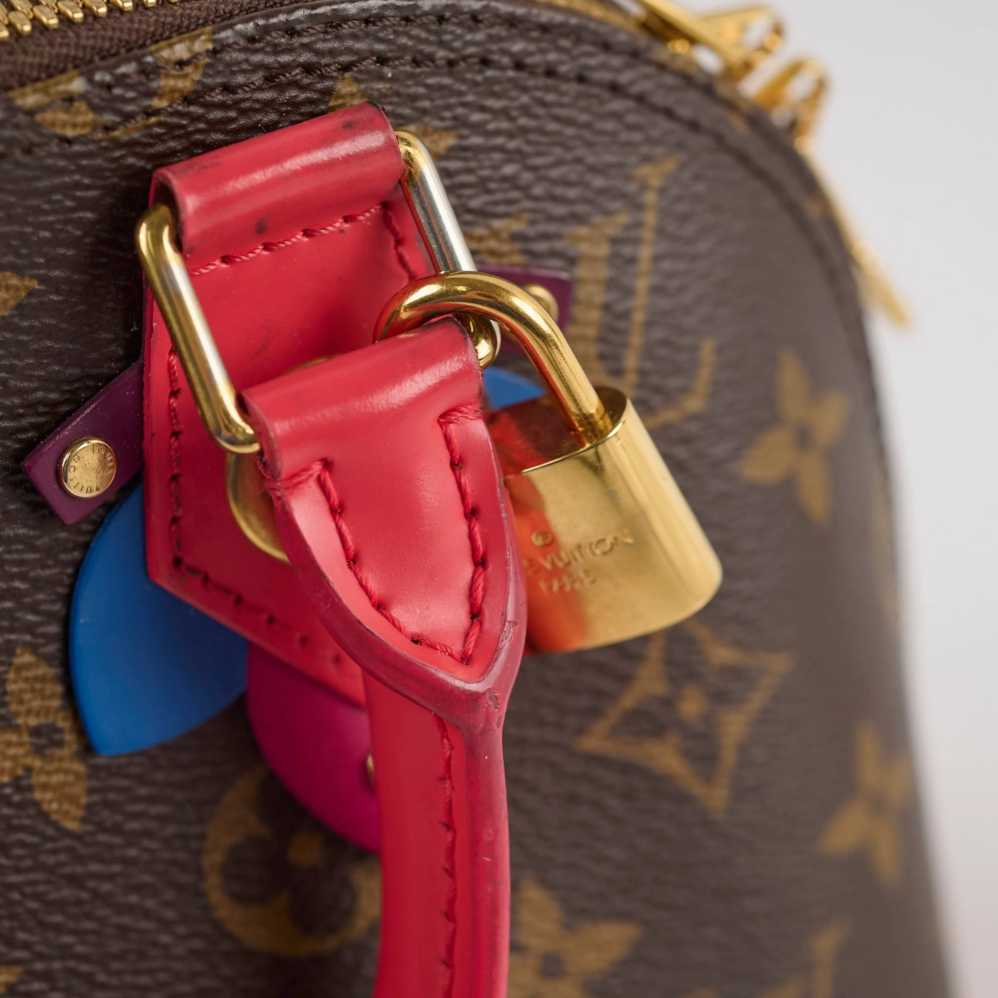 Louis Vuitton Limited Edition Alma BB Multicolor