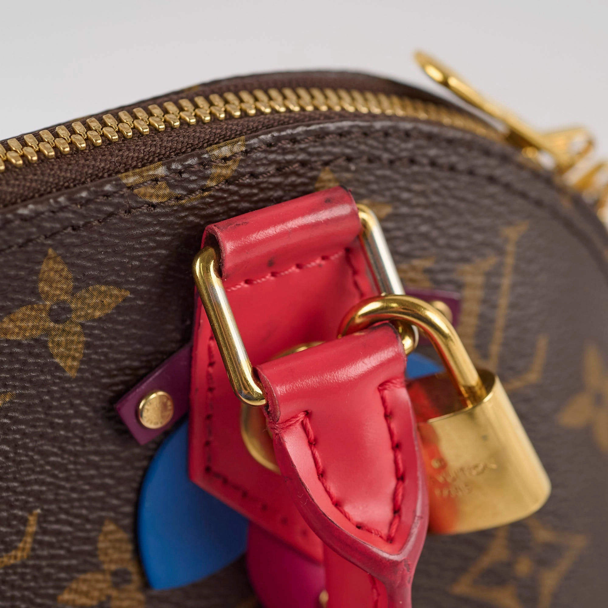 Louis Vuitton Limited Edition Alma BB Multicolor