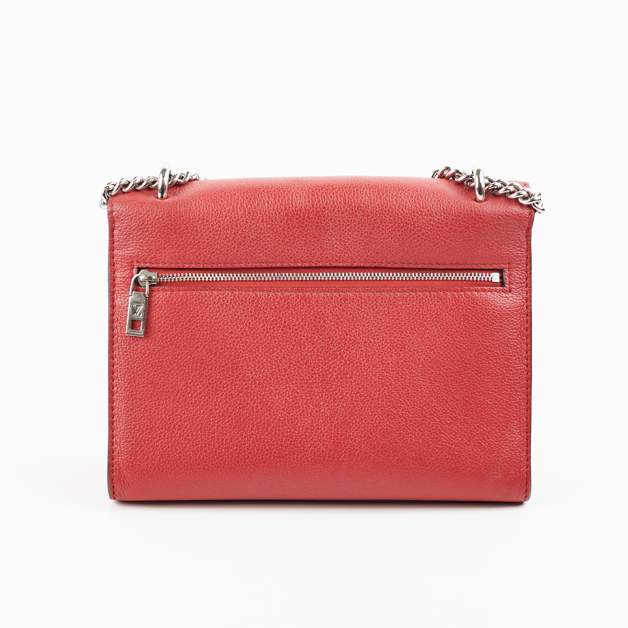 Louis Vuitton Lock Me Red Shoulder Bag