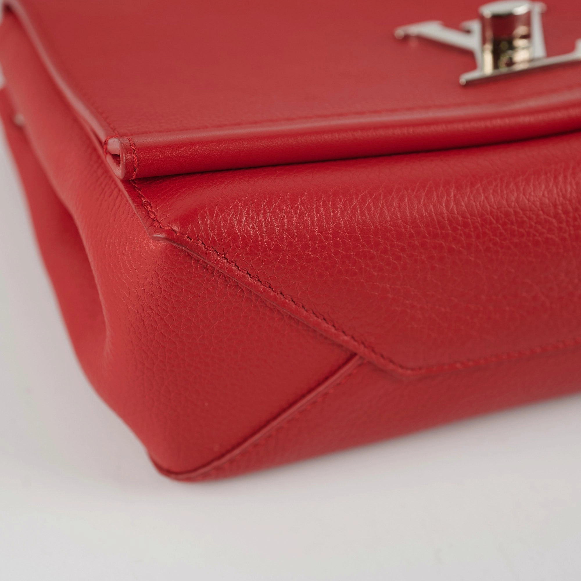 Louis Vuitton Lockme II BB Calfskin Rubis