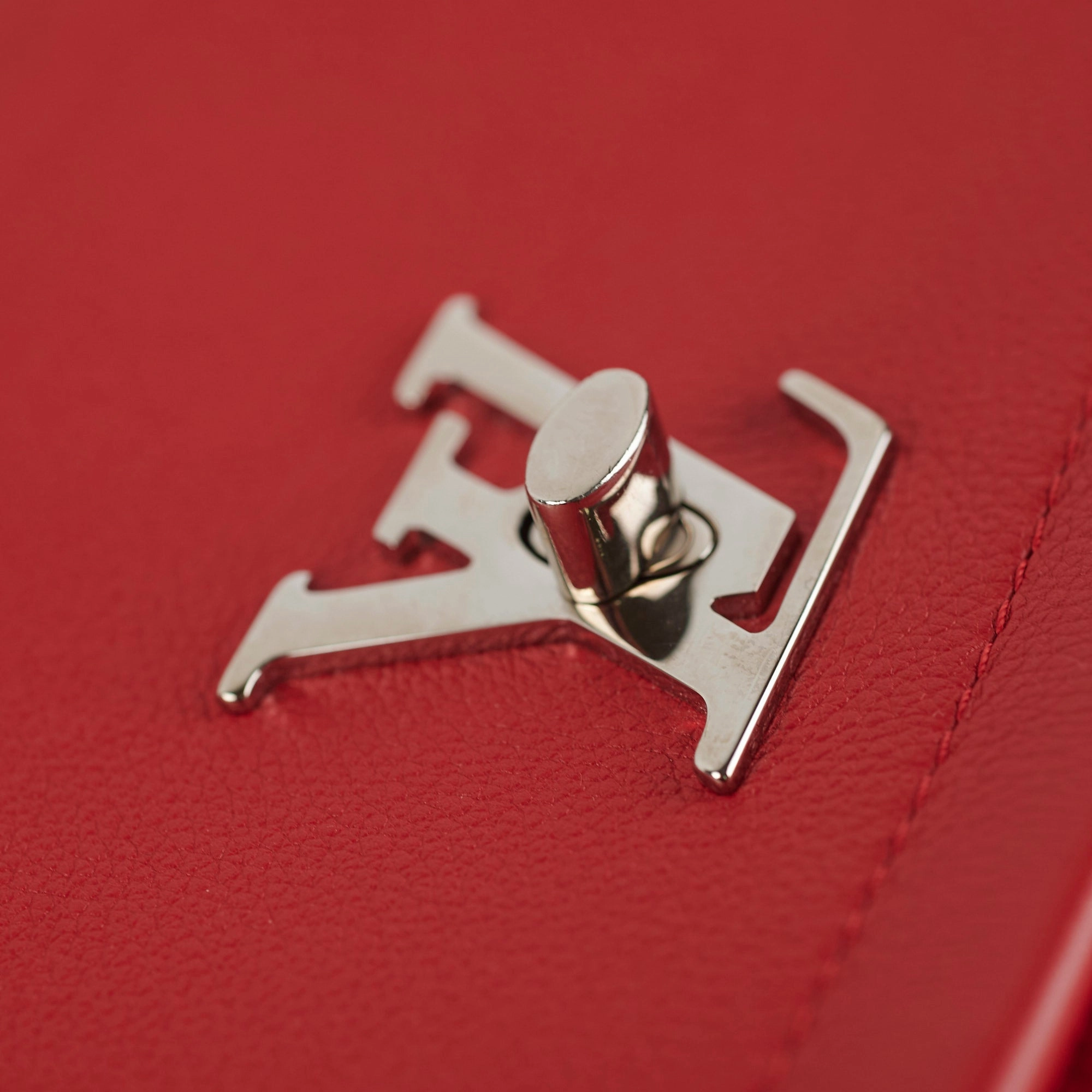 Louis Vuitton Lockme II BB Calfskin Rubis