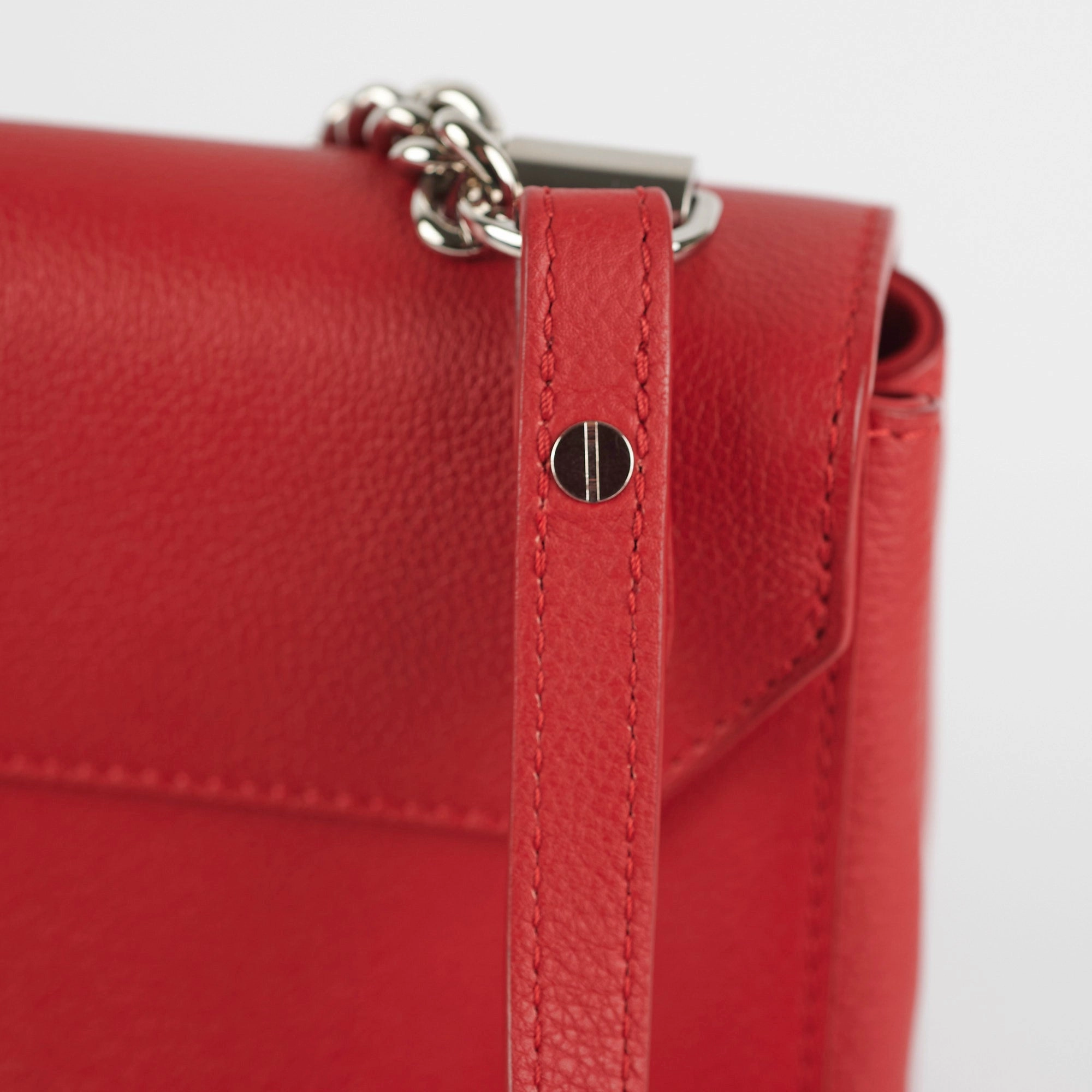 Louis Vuitton Lockme II BB Calfskin Rubis
