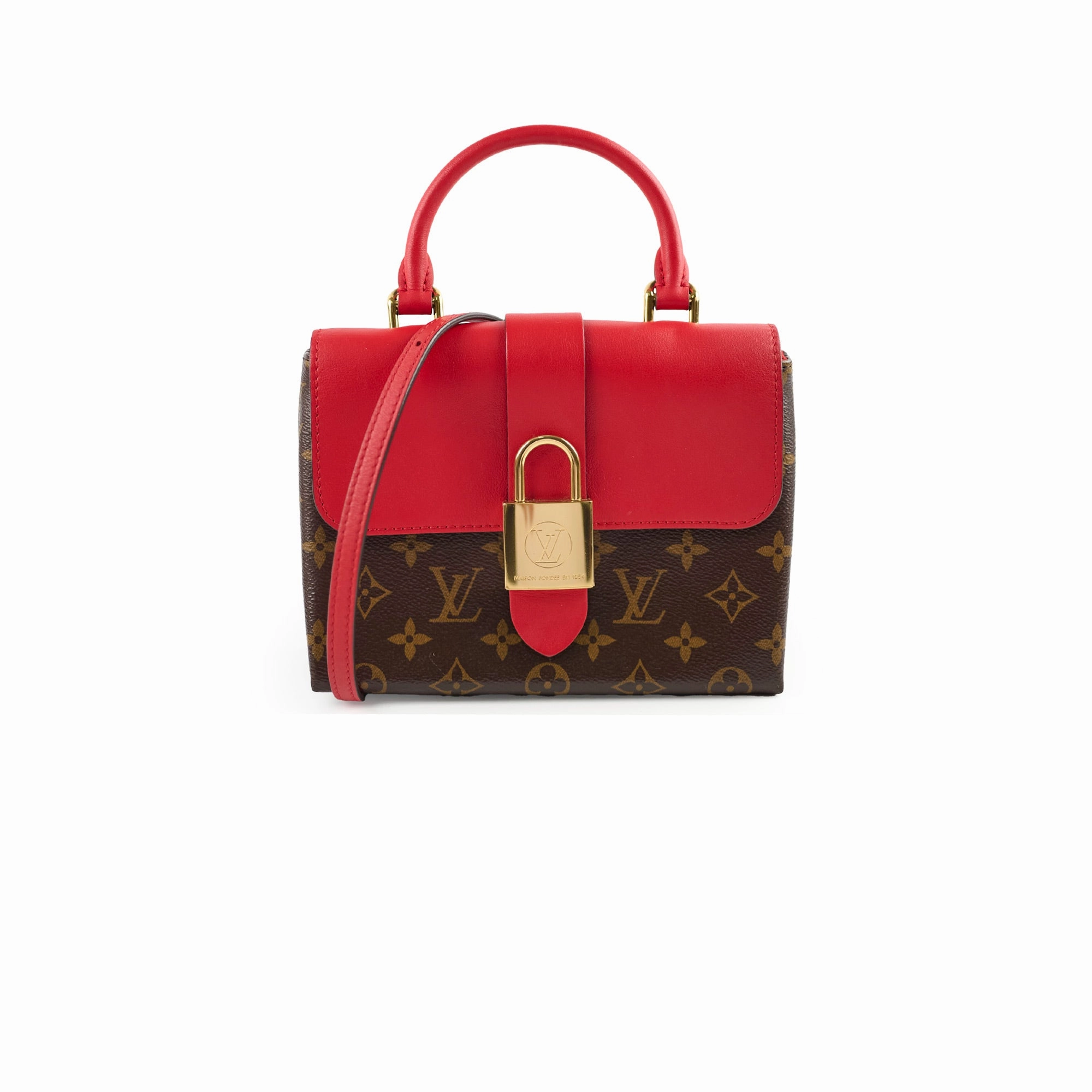 Louis Vuitton Locky BB Monogram Red