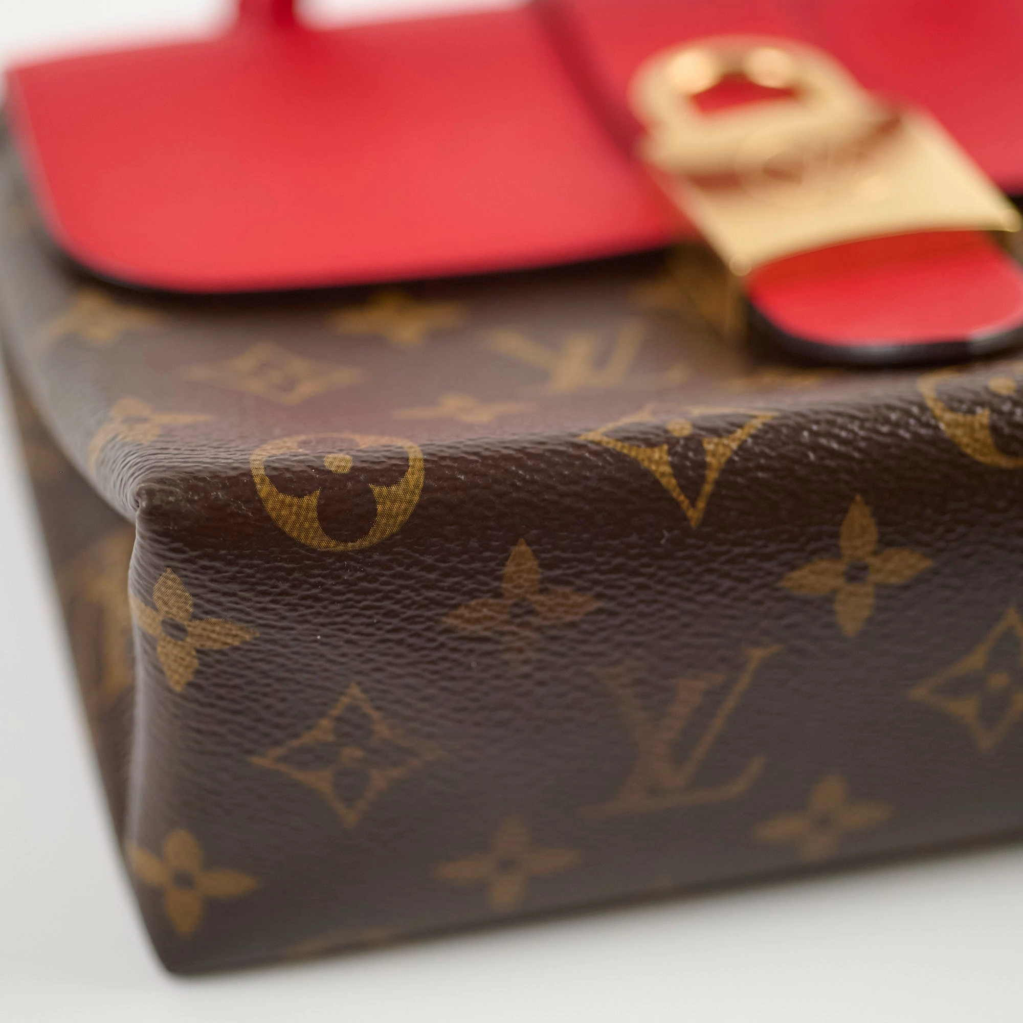 Louis Vuitton Locky BB Monogram Red