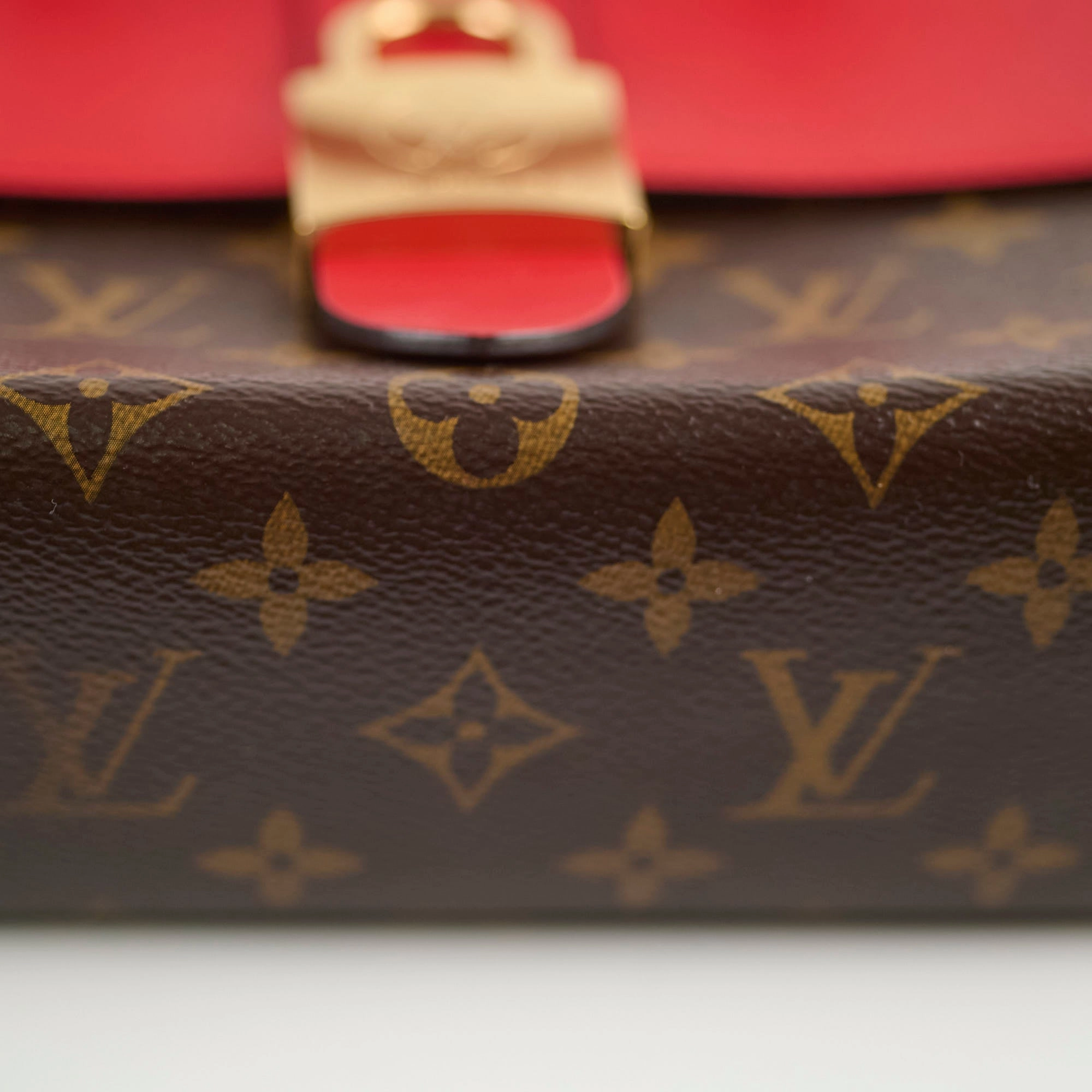 Louis Vuitton Locky BB Monogram Red