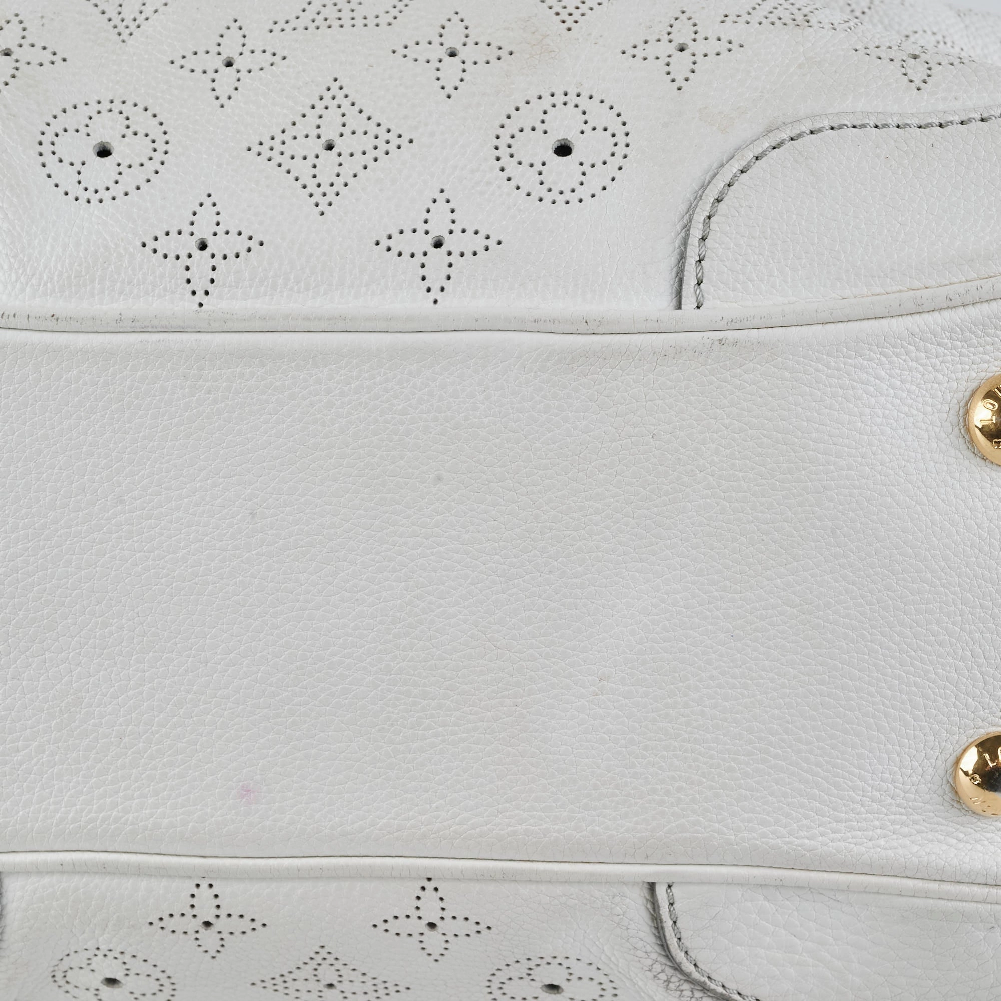 Louis Vuitton Mahina Bag White