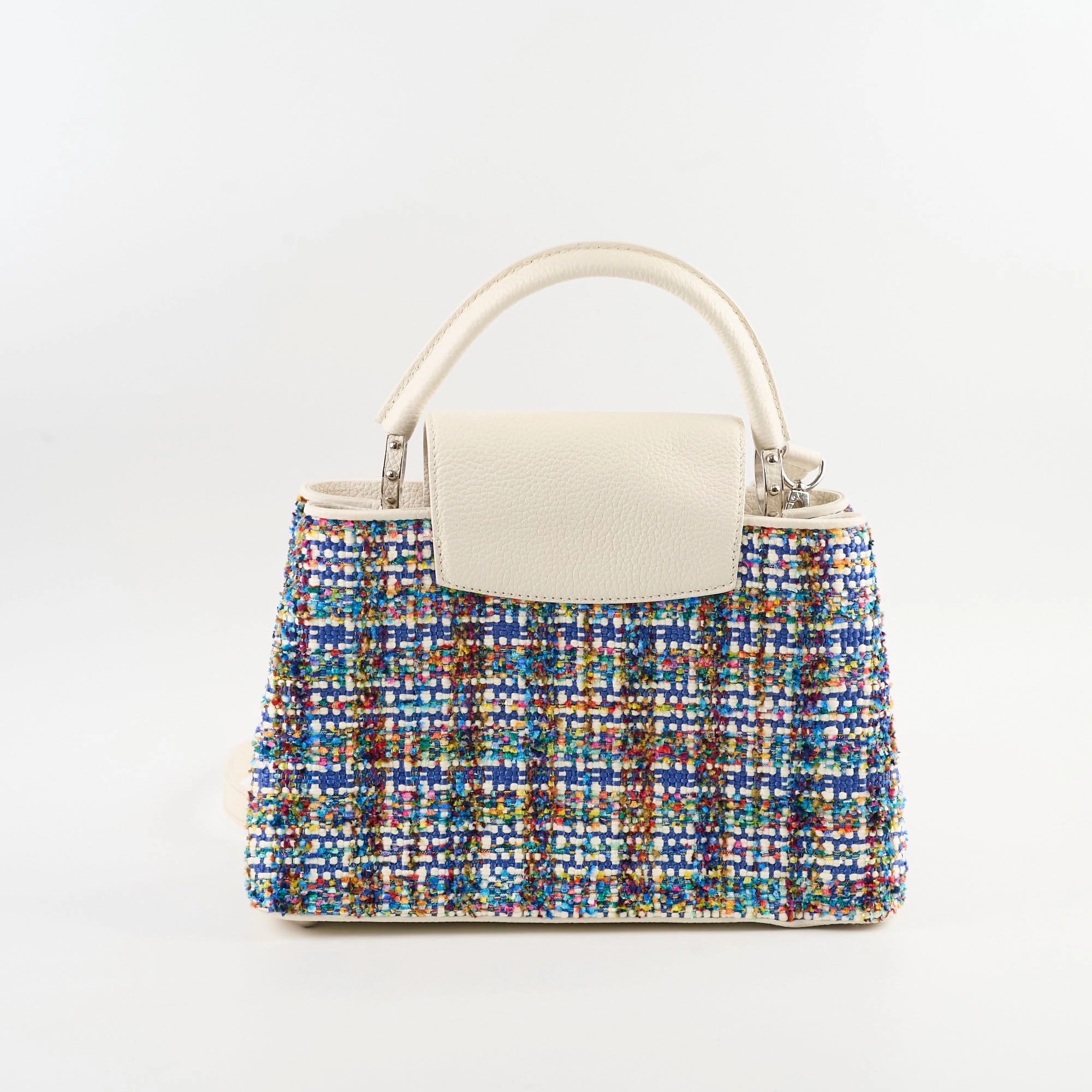 Louis Vuitton MM Capucines Limited Edition Tweed