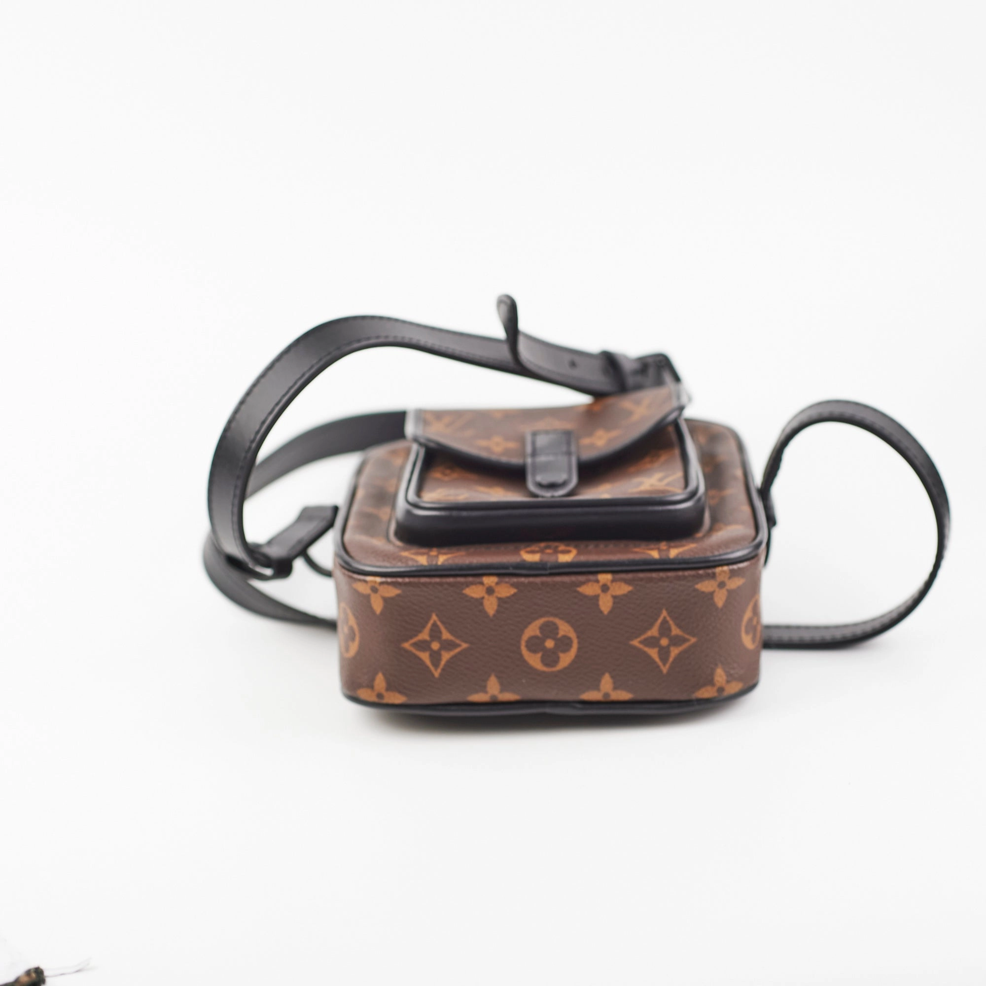 Louis Vuitton Monogram Macassar Christopher Shoulder Bag