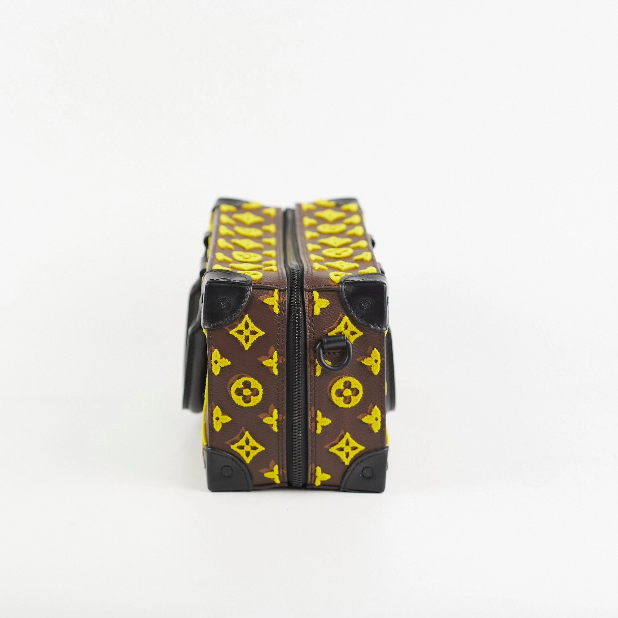 Louis Vuitton Monogram Taffetage Speedy Soft Trunk