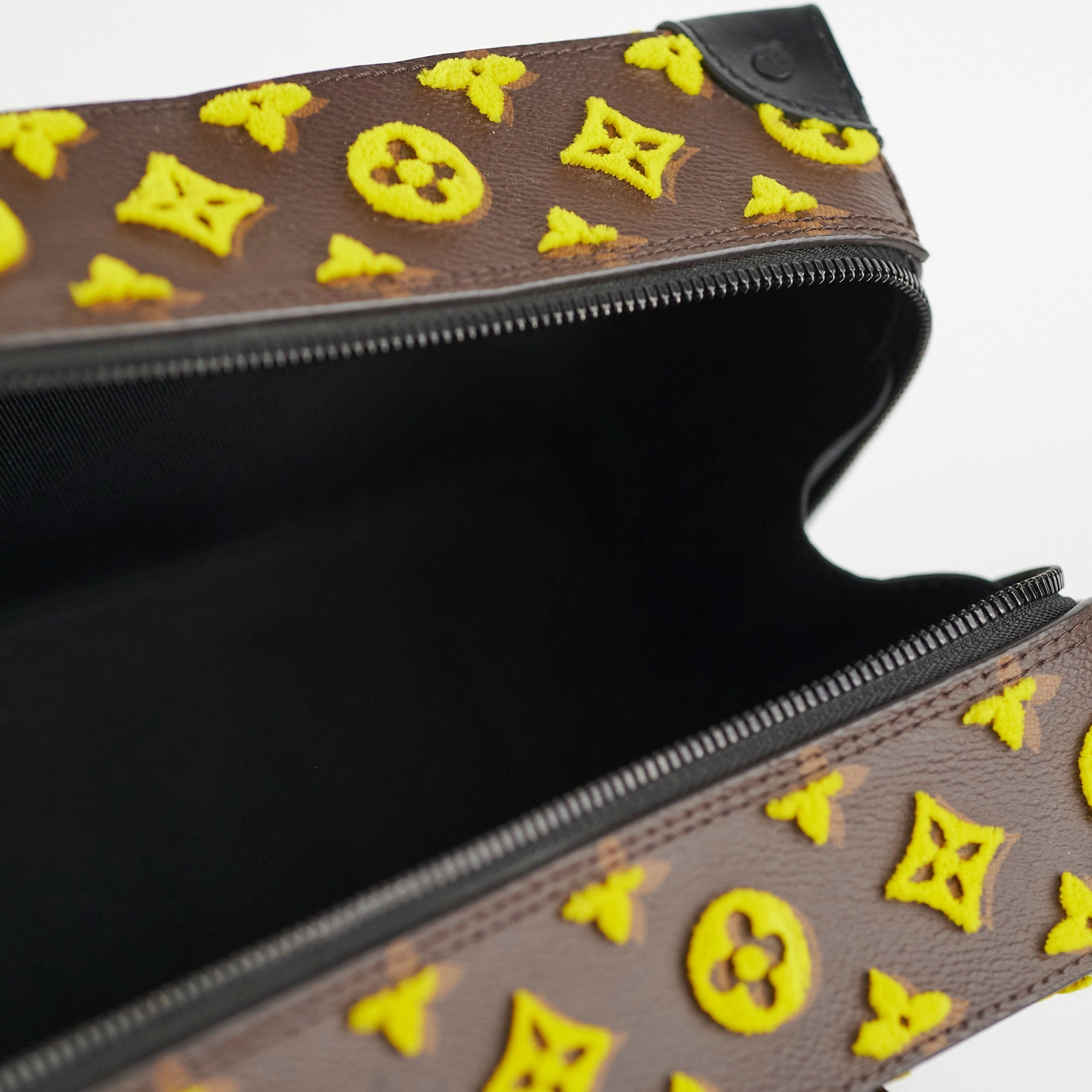 Louis Vuitton Monogram Taffetage Speedy Soft Trunk