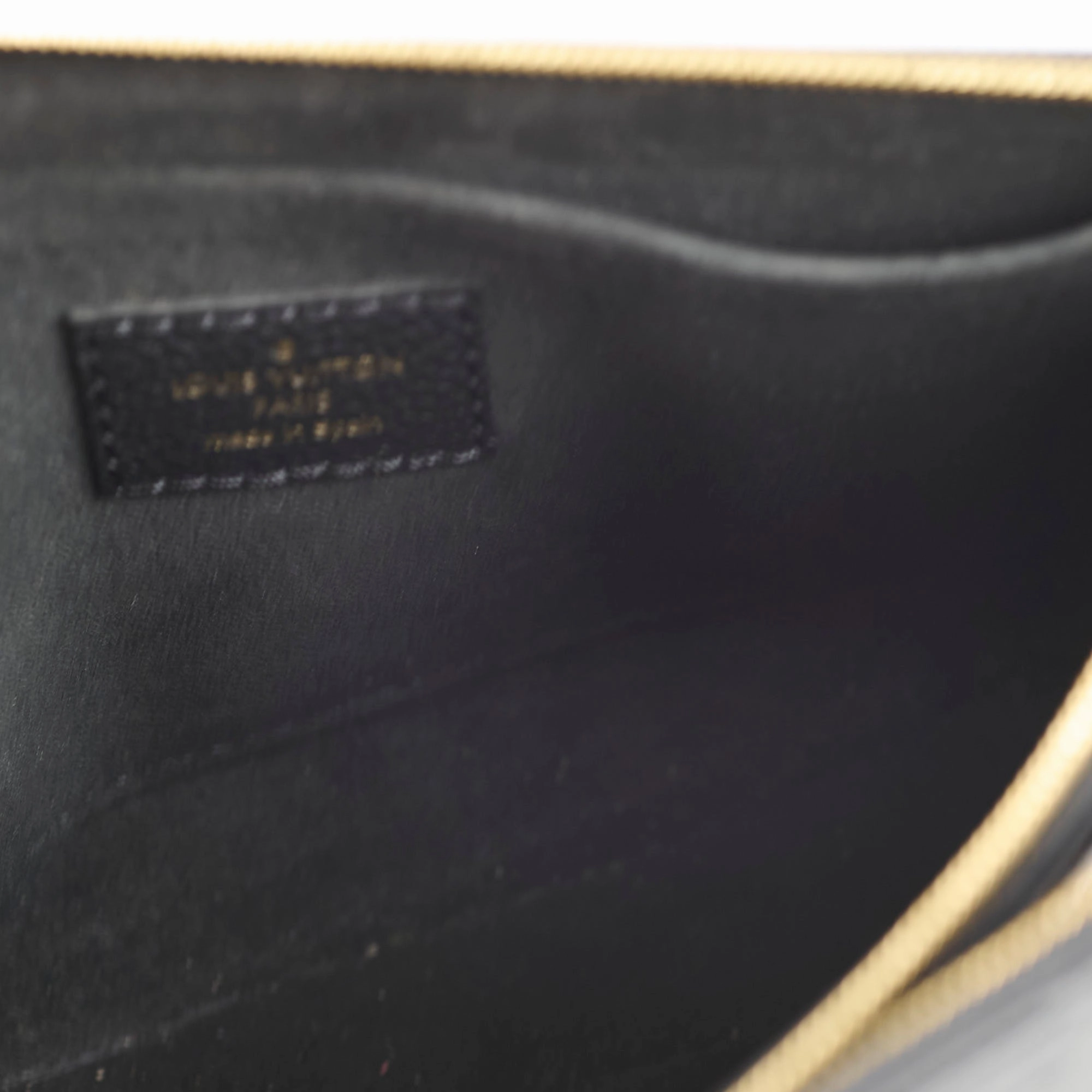Louis Vuitton Multi Pochette Accessories Black