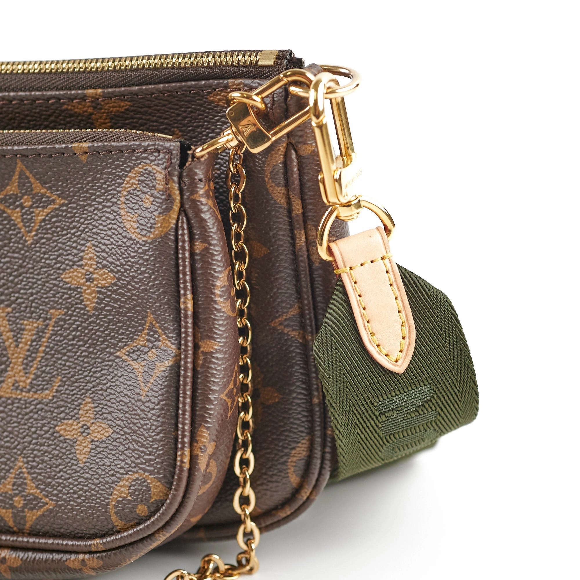 Louis Vuitton Multi Pochette Khaki Monogram