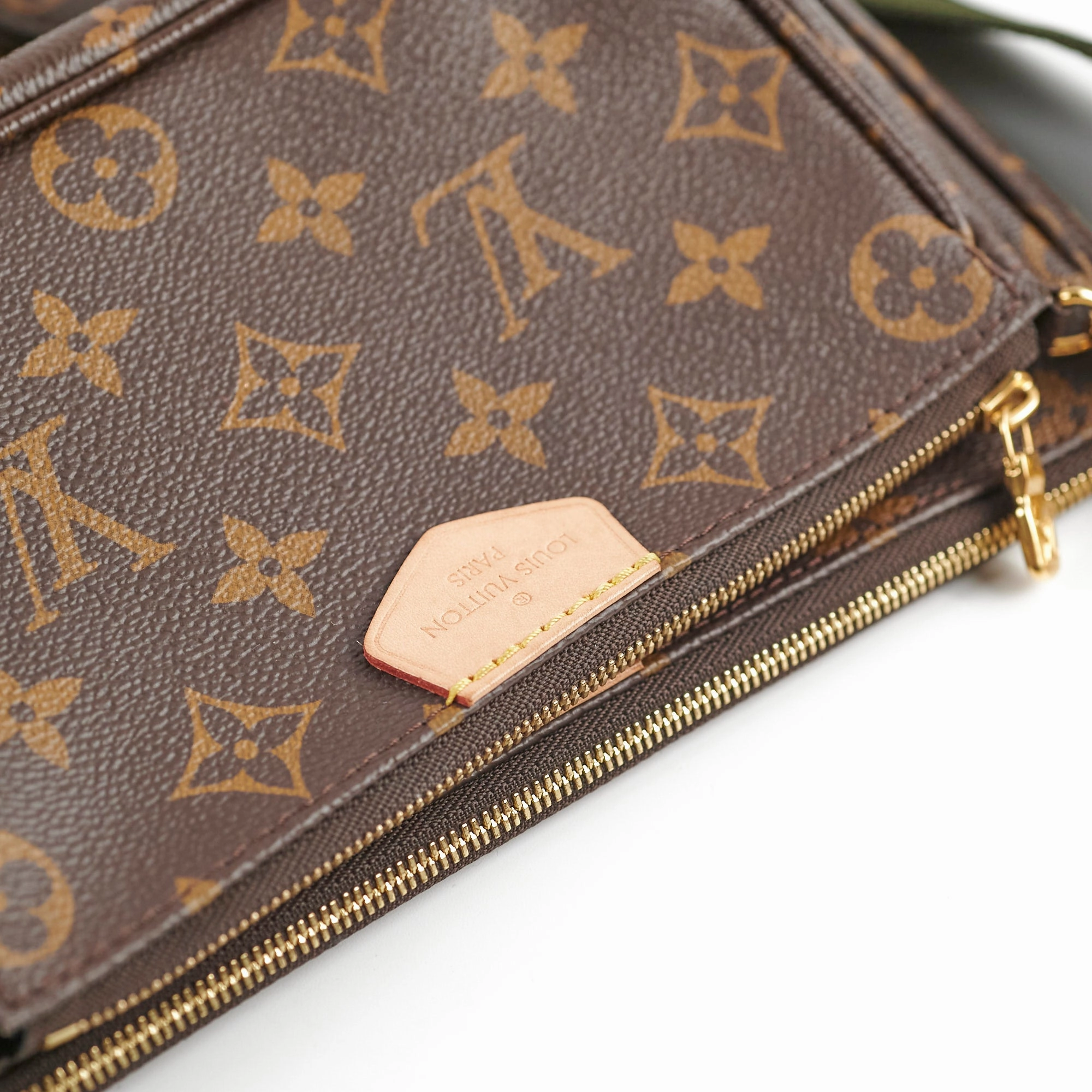 Louis Vuitton Multi Pochette Khaki Monogram